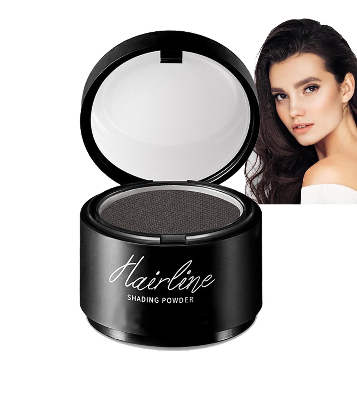 Hairline Powder Root Cover Up Hair Shadow Powder Dark Gray Hair Root Dye Shadow Cover Root Concealer Beard Dye Hair Touch-Up for Thin Hair Grey Hairline Quick Cover Unisex Waterproof(Dark Brown) - Buy Online on GoSupps.com