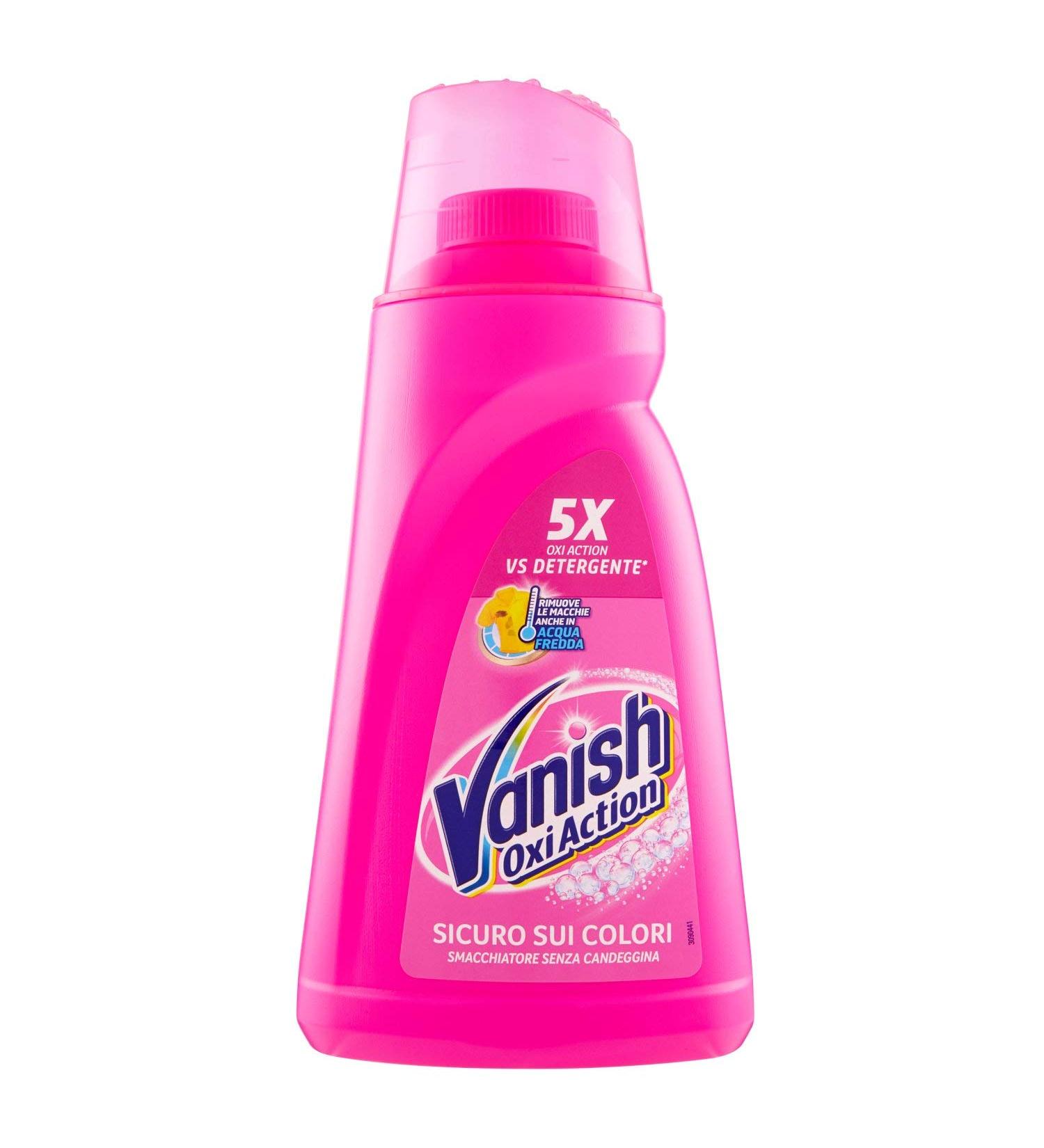 Vanish Oxi Action Gel Stain Remover 1L - Powerful Stain Removal for All Fabrics | Buy Online Internationally - Buy Online on GoSupps.com