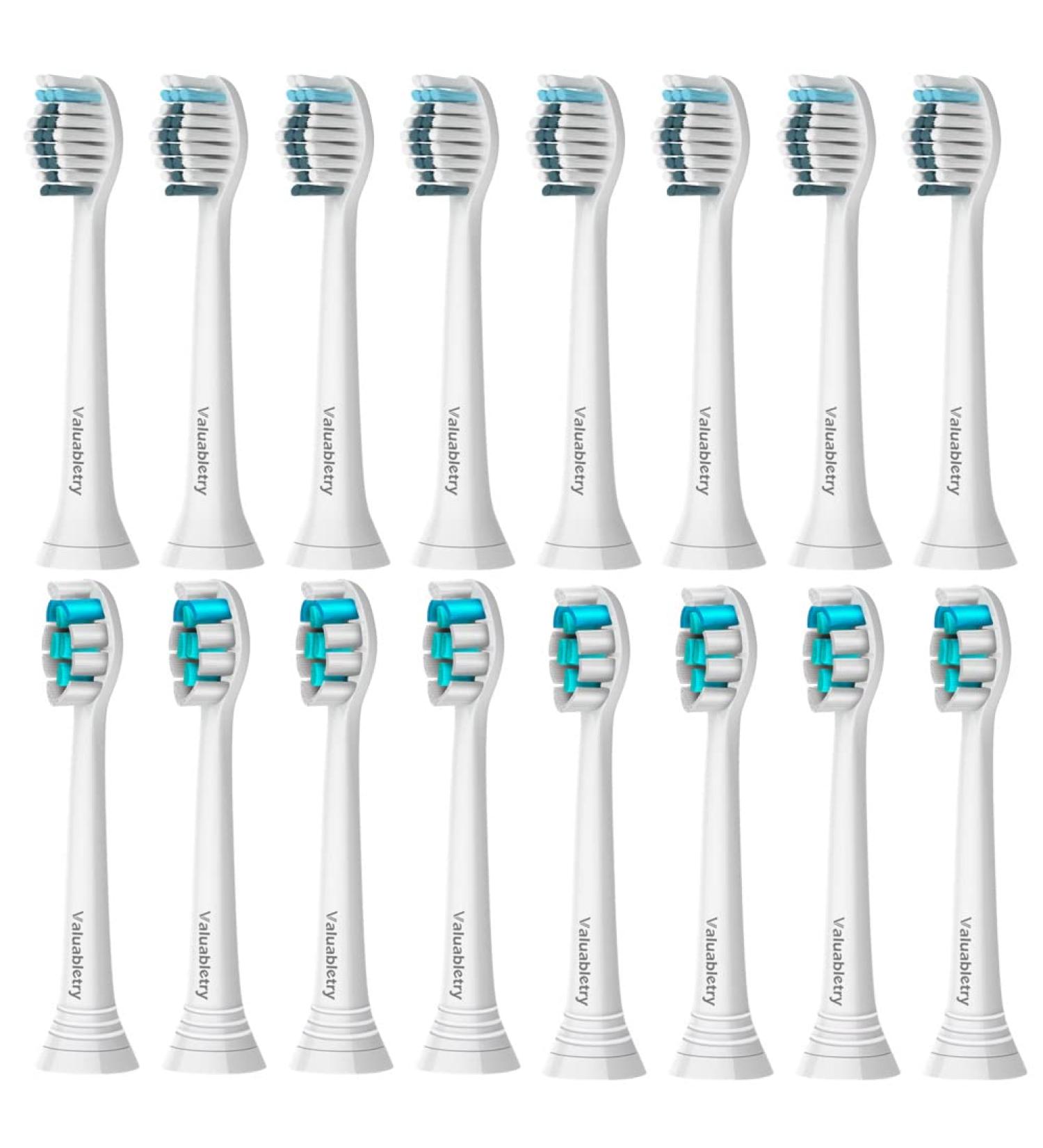 16er Plug-In Brush for Philips Sonicare | 8er Whitening & 8er Precision Clean Brushes | International Shipping - Buy Online on GoSupps.com