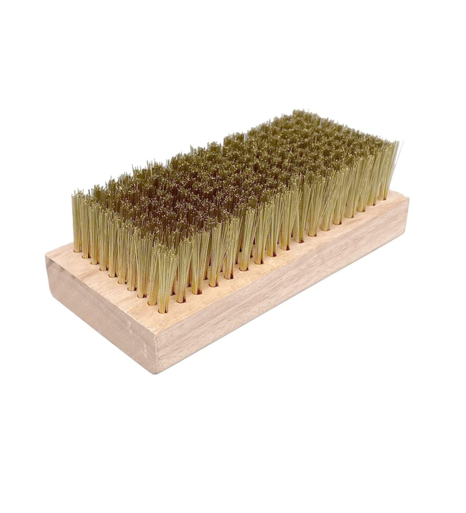 Buy CJBin Brass Brush - Durable Copper Cleaning Brush for Rust Protection & Ski Surface Polishing - Buy Online on GoSupps.com