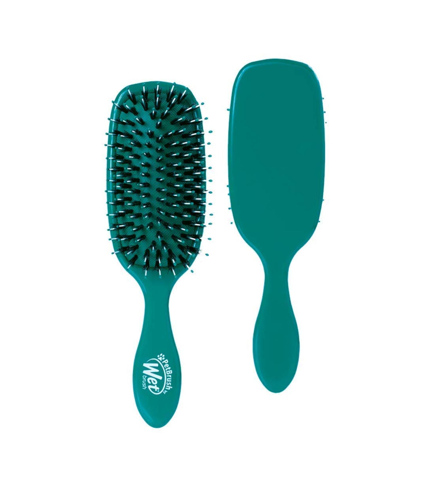 Wet Brush Pet Brush Smooth & Shine Teal - BPET833TEAL - Buy Online on GoSupps.com