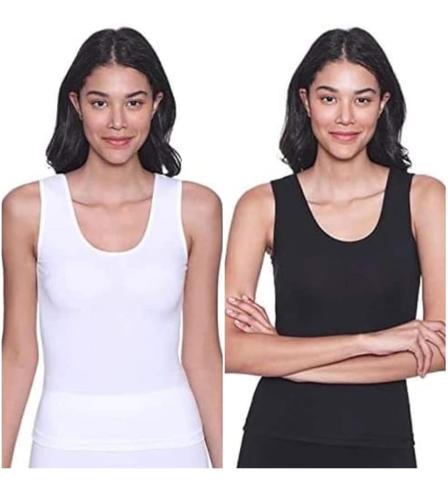 Cottonil Women's Two-Piece Cotton and Lycra Slim Fit Top Cat Top - M Multi