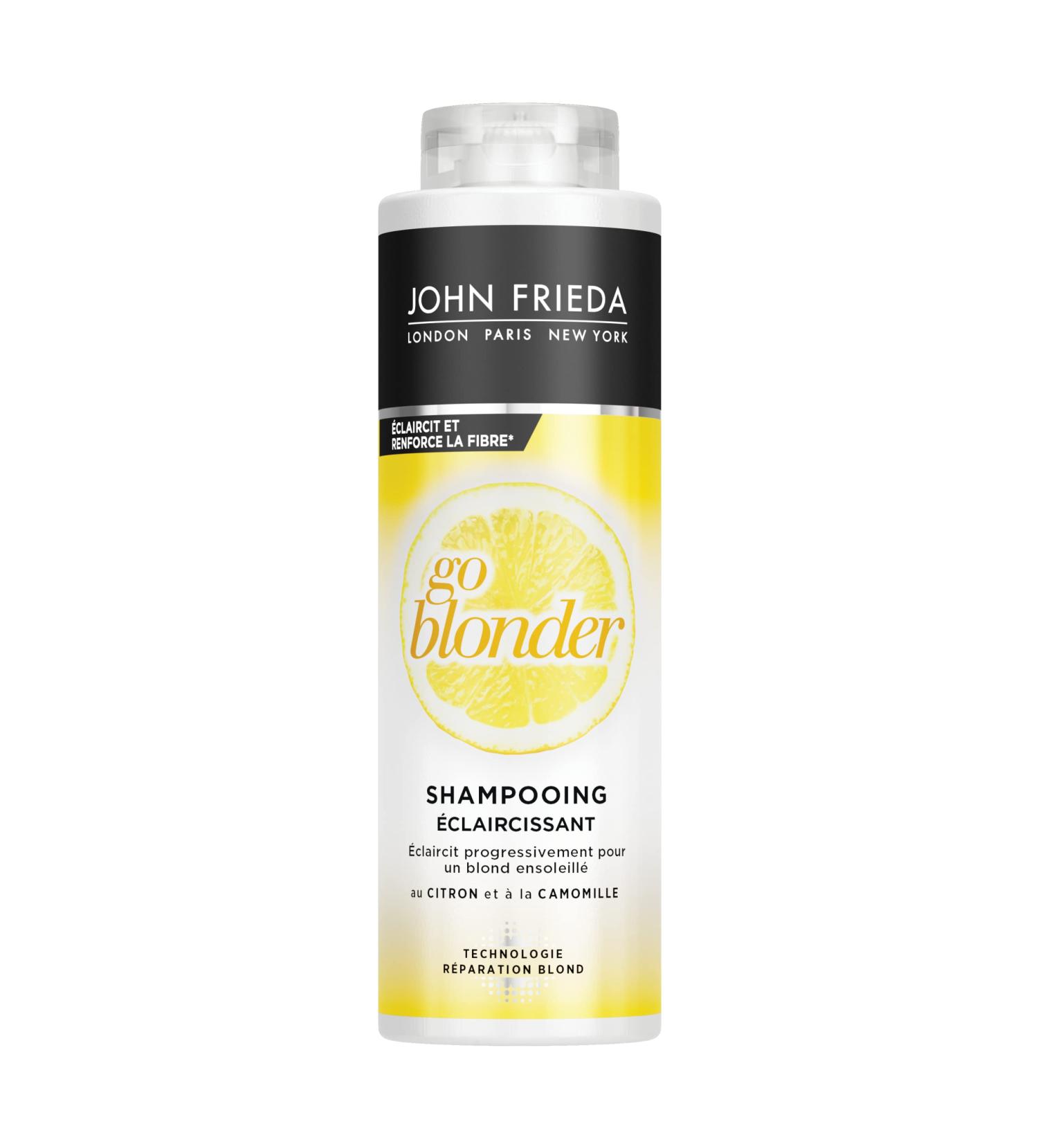 JOHN FRIEDA Go Blonder Lightening Shampoo 500 ml - Buy Online on GoSupps.com