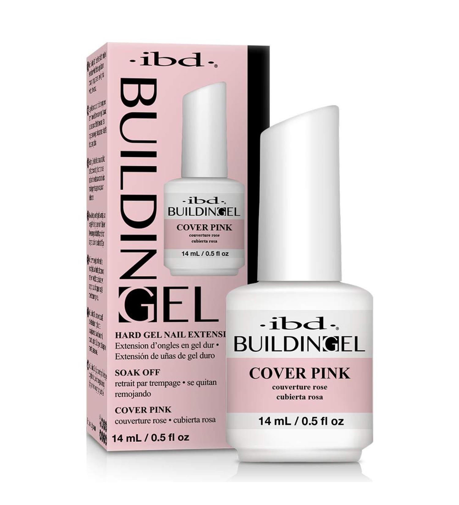 IBD Building Gel Hard Gel Nail Extension Cover Pink 0.5oz - Long-Lasting and Durable Solution - Buy Online on GoSupps.com
