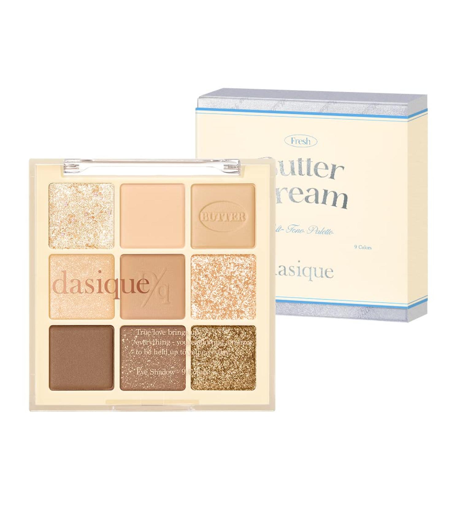 Dasique Shadow Palette 17 Butter Cream - Vegan & Cruelty-Free Eye Shadows - Buy Online on GoSupps.com