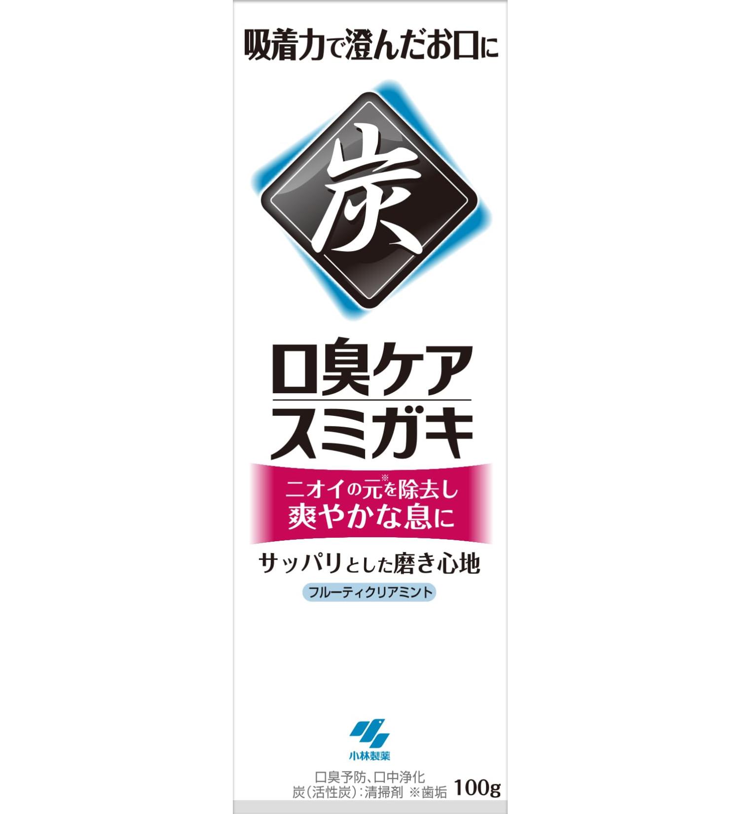Sumigaki Japanese Charcoal Toothpaste - Natural Whitening & Fresh Breath - International Shipping Available - Buy Online on GoSupps.com