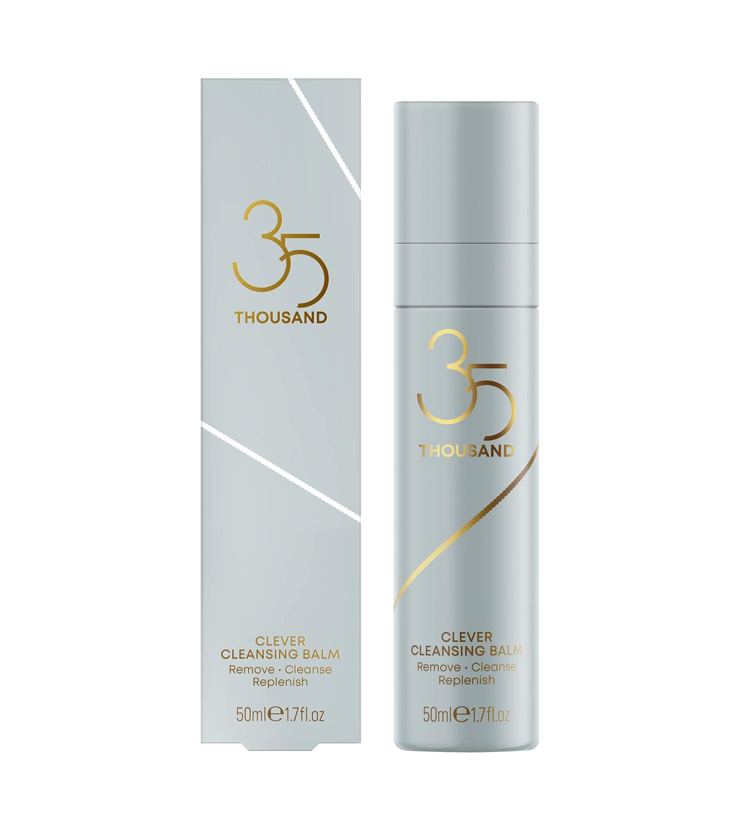 35 Thousand Clever Cleansing Balm | Travel Size Face Cleanser & Makeup Remover - Shop Now - Buy Online on GoSupps.com