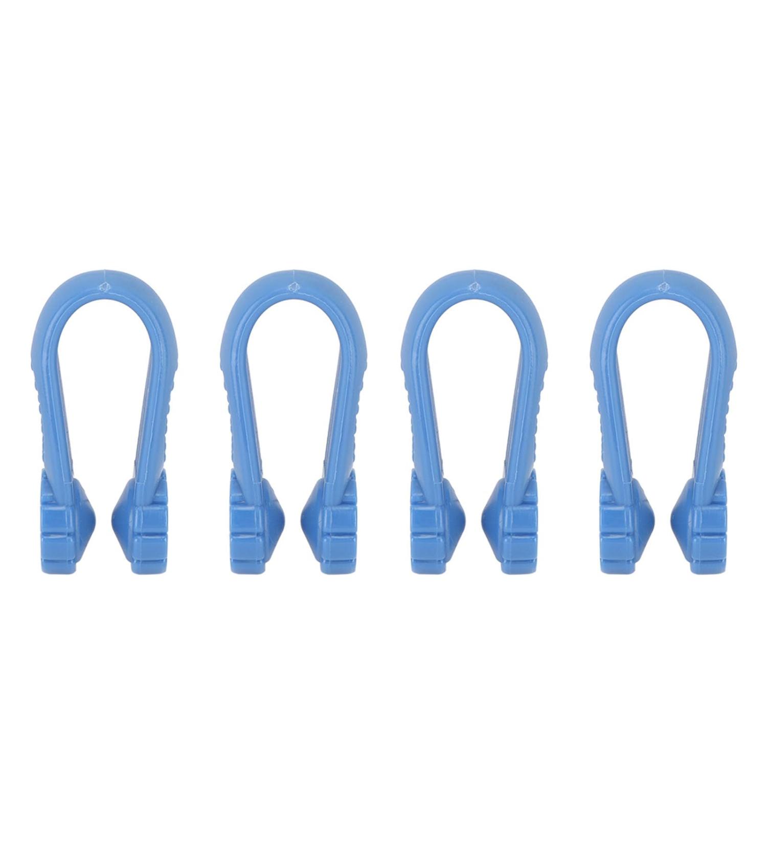 Hand Pressure Point Clip - 4 Floral Shape Mini Clips for Migraine Relief & Tension Reduction - Universal Acupressure Tool (Blue) - Buy Online on GoSupps.com