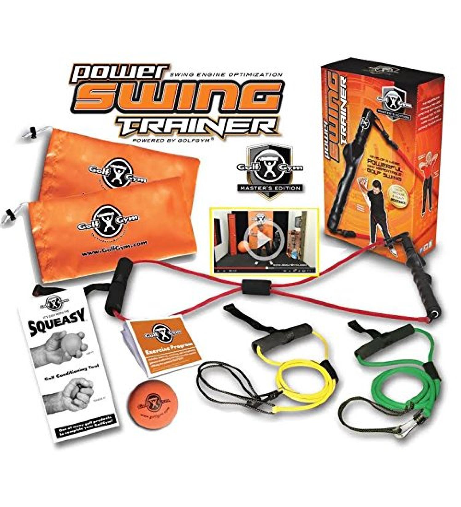 GolfGym PowerSwing Trainer - Masters Edition - Right | Improve Your Golf Swing - Buy Online on GoSupps.com
