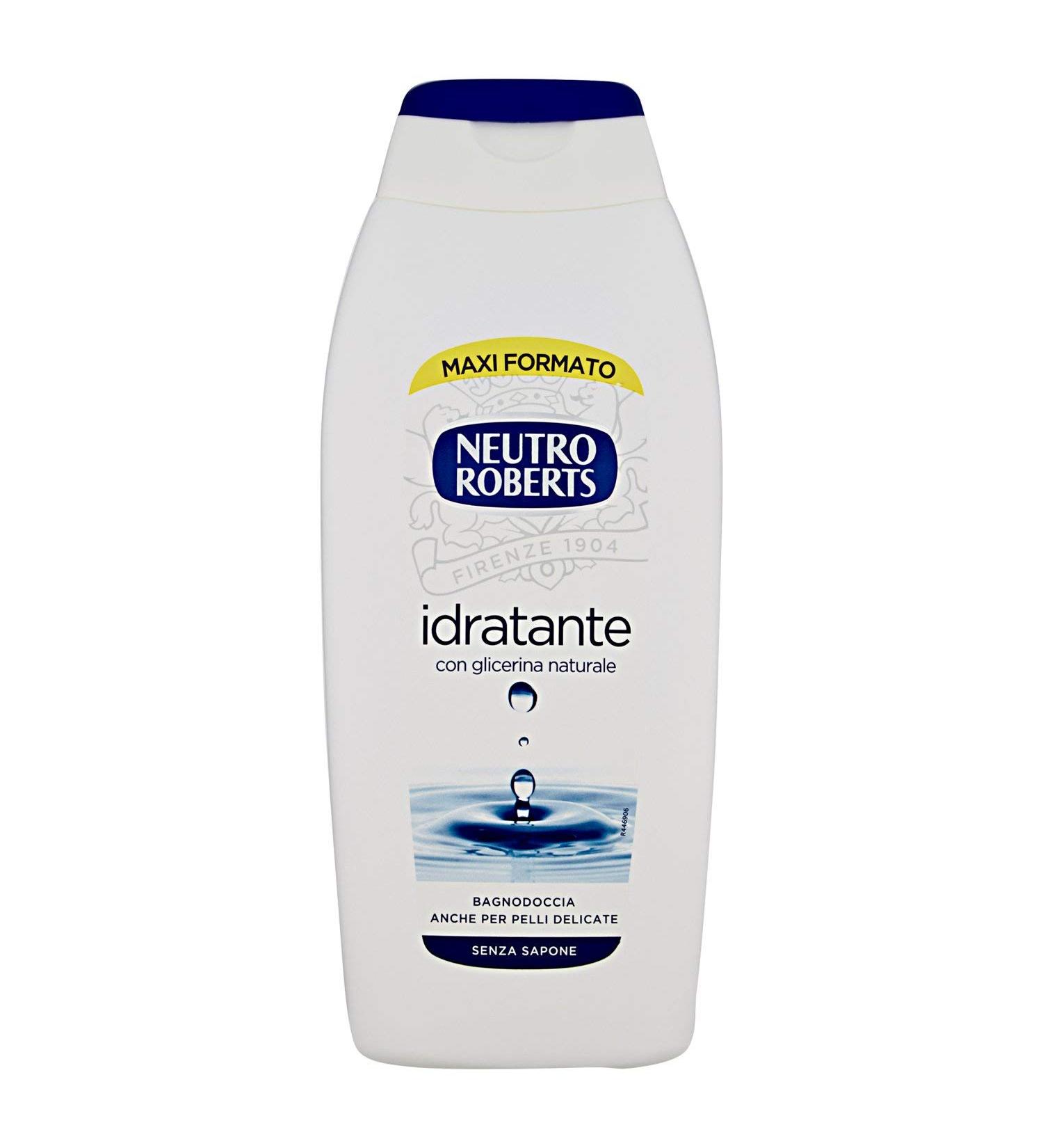 Neutro Roberts Idratante Moisturizing Bath Foam 700ml | Natural Glycerin - Italian Import | Shop Internationally - Buy Online on GoSupps.com