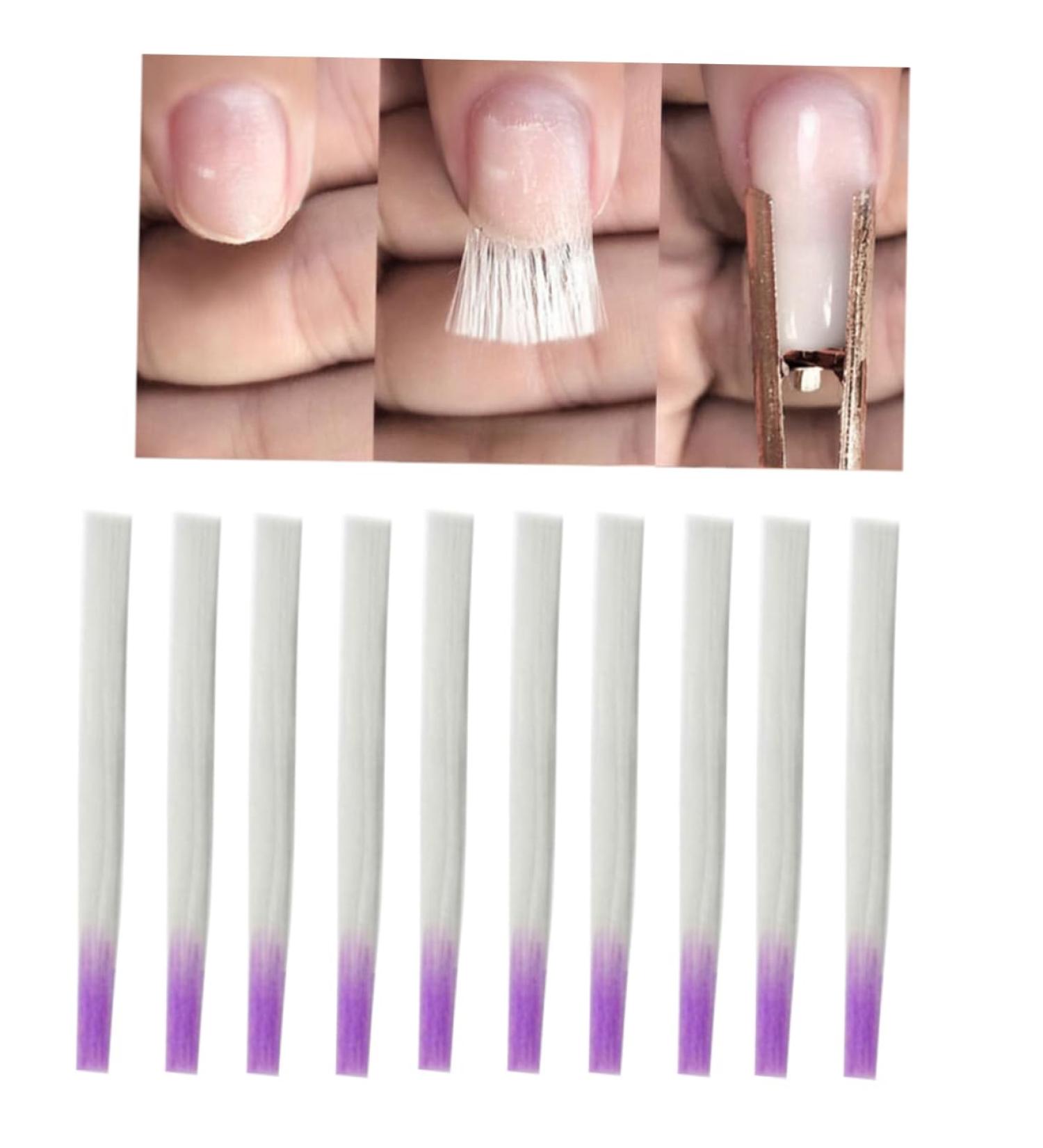 Shop Healeved 100th Fiberglass Nail Extension Kit - NailArt Essentials for Perfect Manicure - 5.5x0.2cm White - Buy Online on GoSupps.com