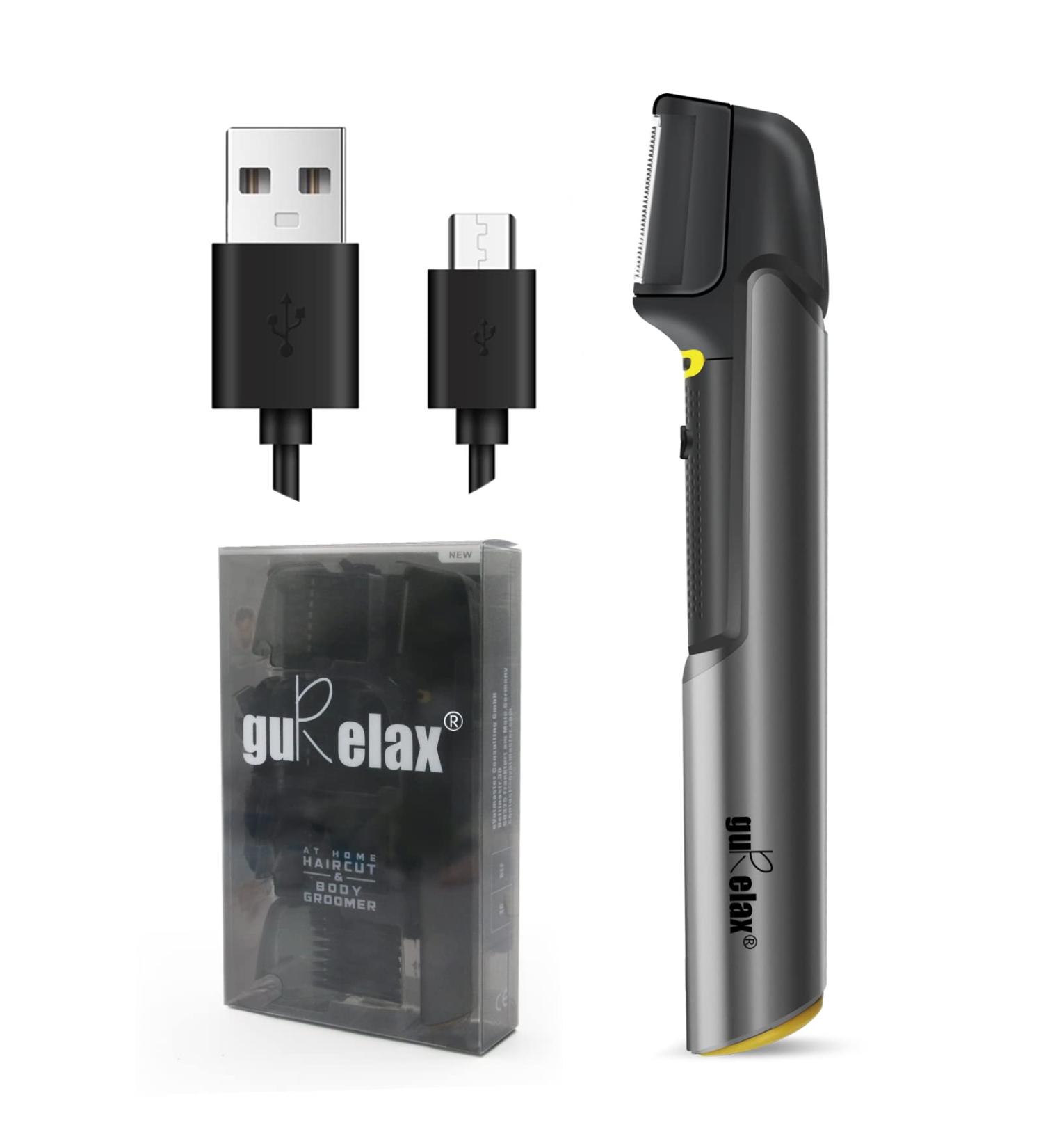 guRelax Men's Complete Hair Trimmer and Grooming Kit - As Seen on TV - Buy Online on GoSupps.com