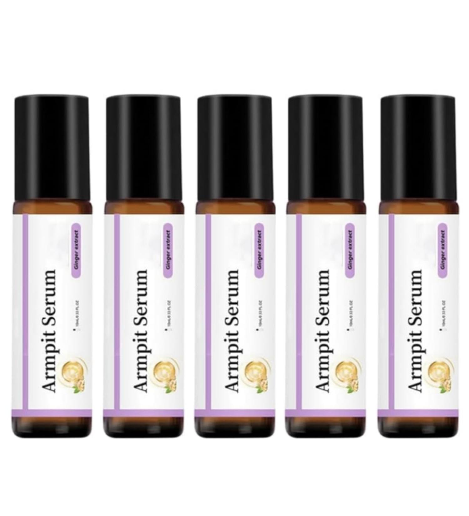 (100% 5 star) 5PCS Whitening Underarm Armpit Serum Armpit Serum Roll On | Armpit Serum | Whitening Underarm Deodorant Armpit Serum | For Armpit | Elbows | Knees | Private Areas - 10ML/0.34FL.OZ - Buy Online on GoSupps.com