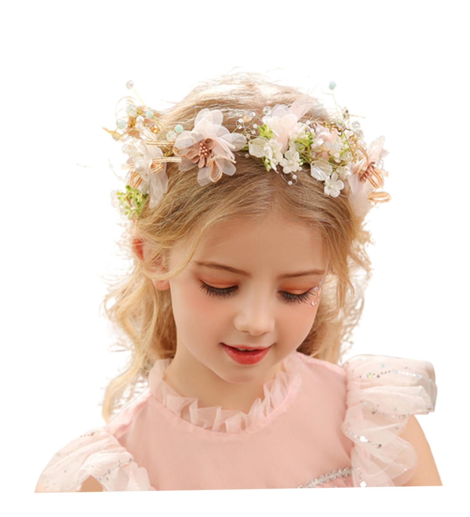 Bridal Headband For Wedding Hair Piece Crystal Flower Girl Headband Bridesmaid Hair Vine For Wedding Party Hair Accessories Wedding Headbands - Buy Online on GoSupps.com