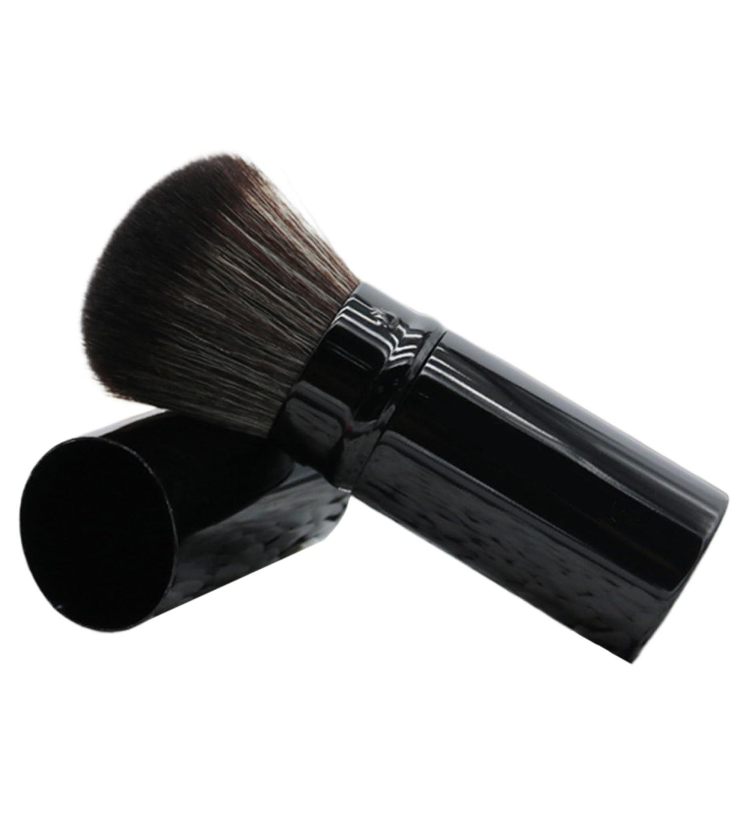 Retractable Blush Brush - 4 Inch Travel Bronzer Brush with Cover | Portable Makeup Brushes for Flawless Application - Buy Online on GoSupps.com