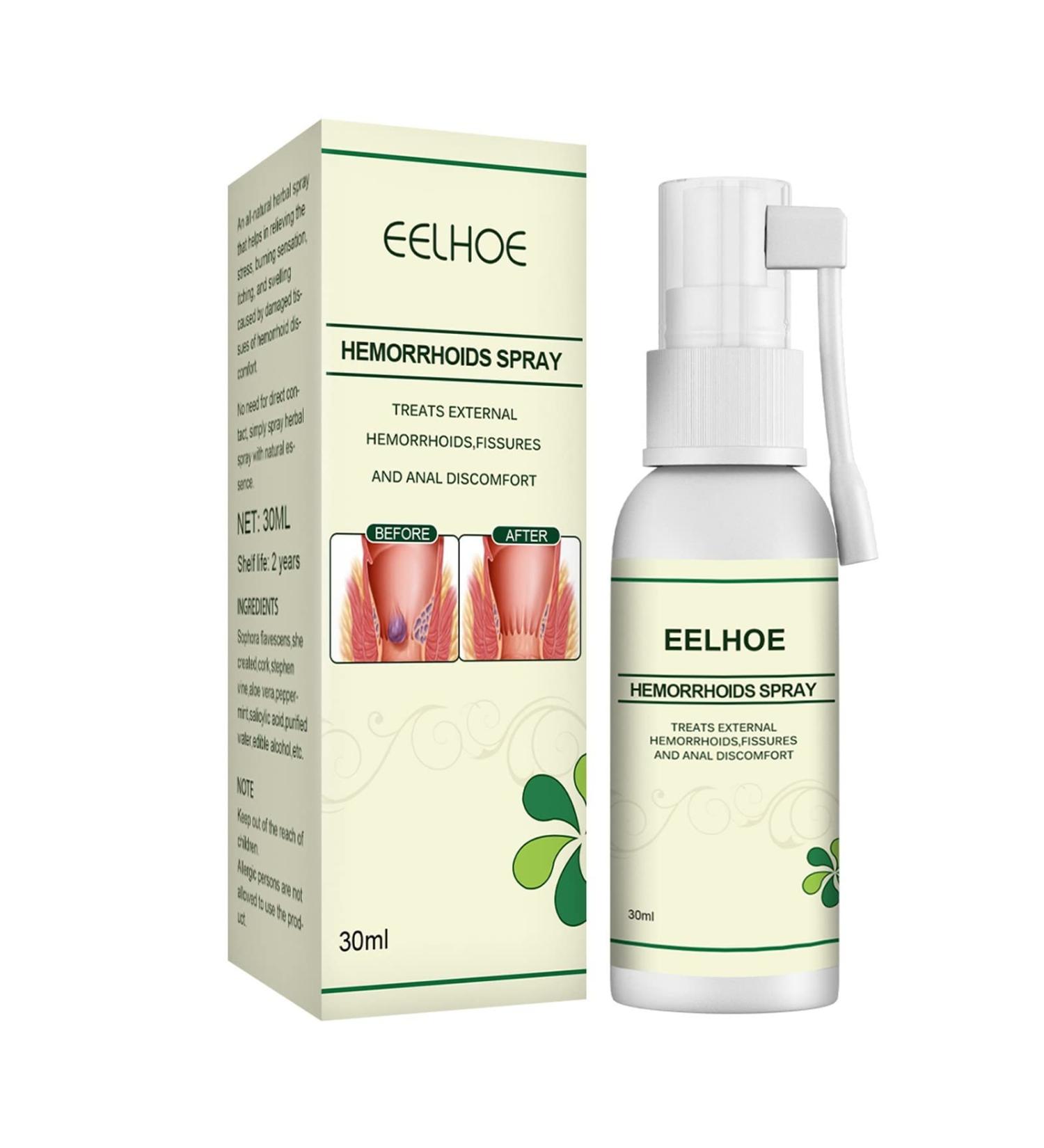 MatureGirl Hemorrhoids Spray 30ml - Soothes Swelling & Itchy Skin, Body Care & Antipruritic Relief - Buy Online on GoSupps.com
