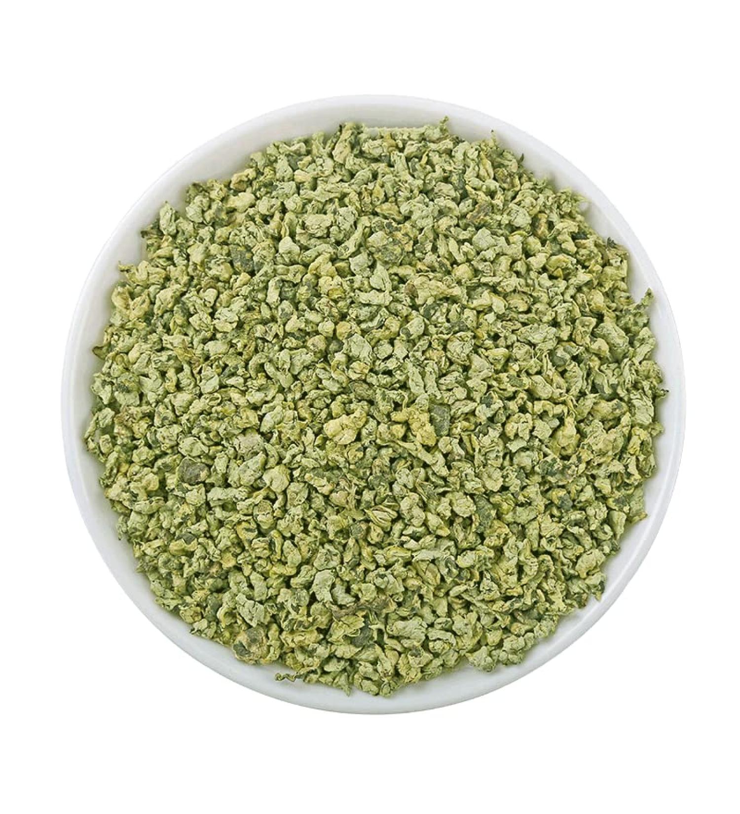 Lotus Leaf Tea Fresh Breath He Ye Cha Tea Lotus Leaf Lotus Leaf Tea Lotus Leaf Tea Organic Peppermint Granular Tea Bulk Dried Mint Leaves (8 oz) - Buy Online on GoSupps.com