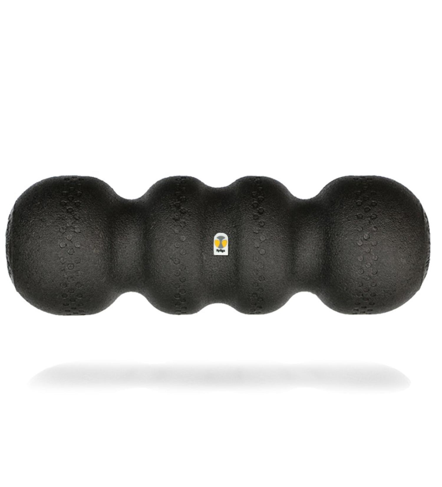 Rollga Foam Roller - 18 Black Hard Density for Muscle Recovery, Flexibility, Back & Neck Massage, Exercise - Buy Online on GoSupps.com
