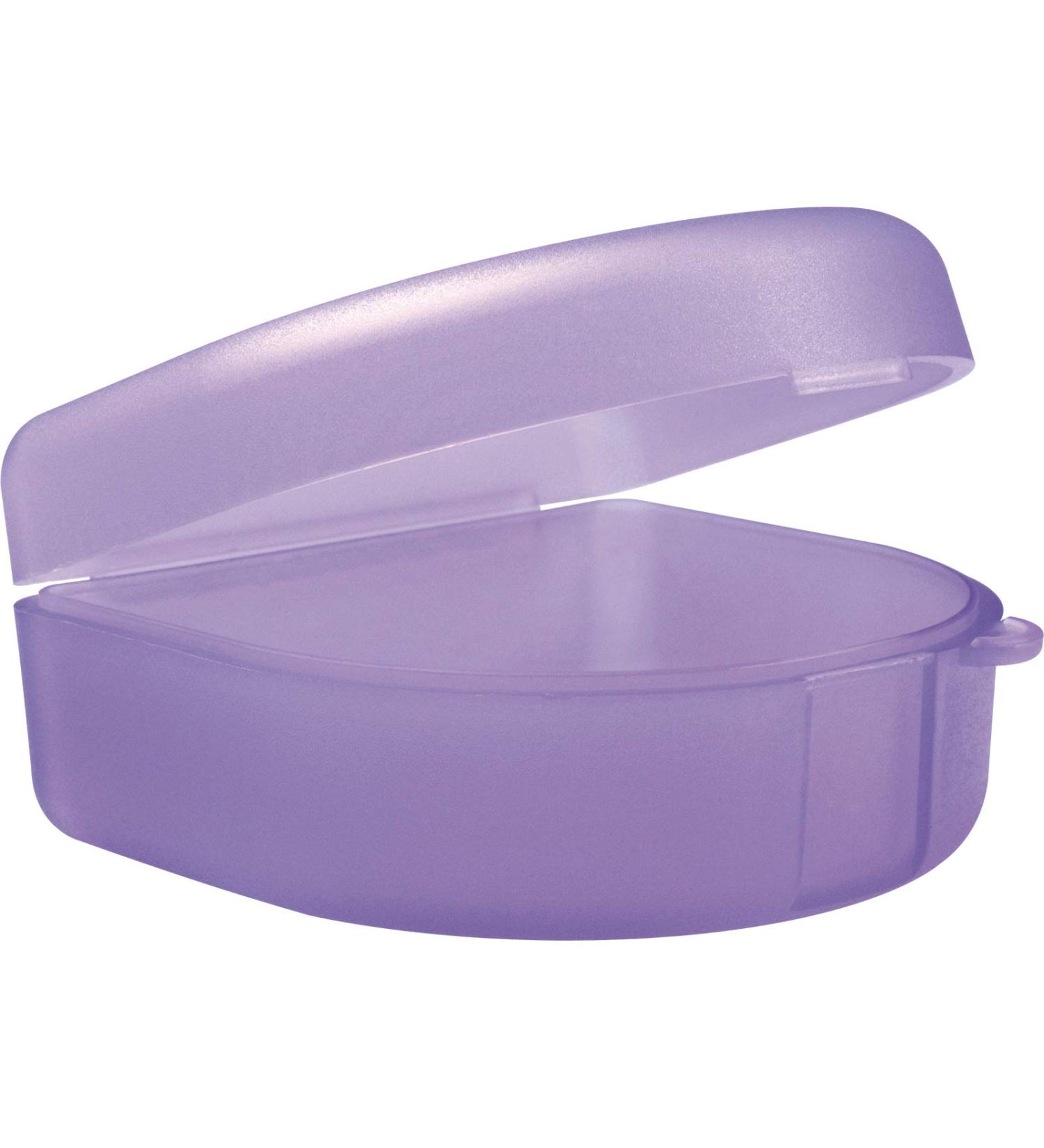 wellsamed braces box Dento Box purple box (also for bite guard night guard) 1 piece