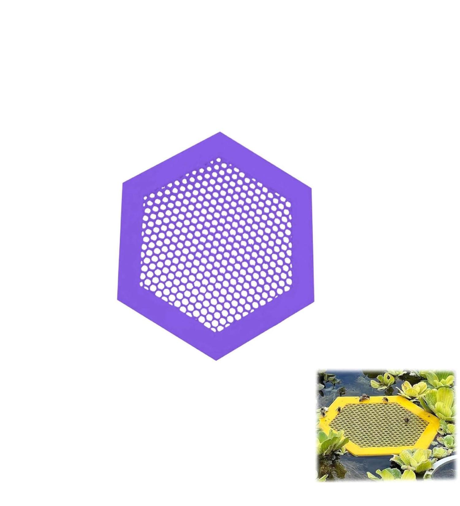 Colorful Bee Watering Station Bee Waterer and Butterfly Water Stations Floating Bee Island Use for Bee Cups for Garden Bee Water Catcher Cups for Thirsty Pollinators(Color:Purple) - Buy Online on GoSupps.com
