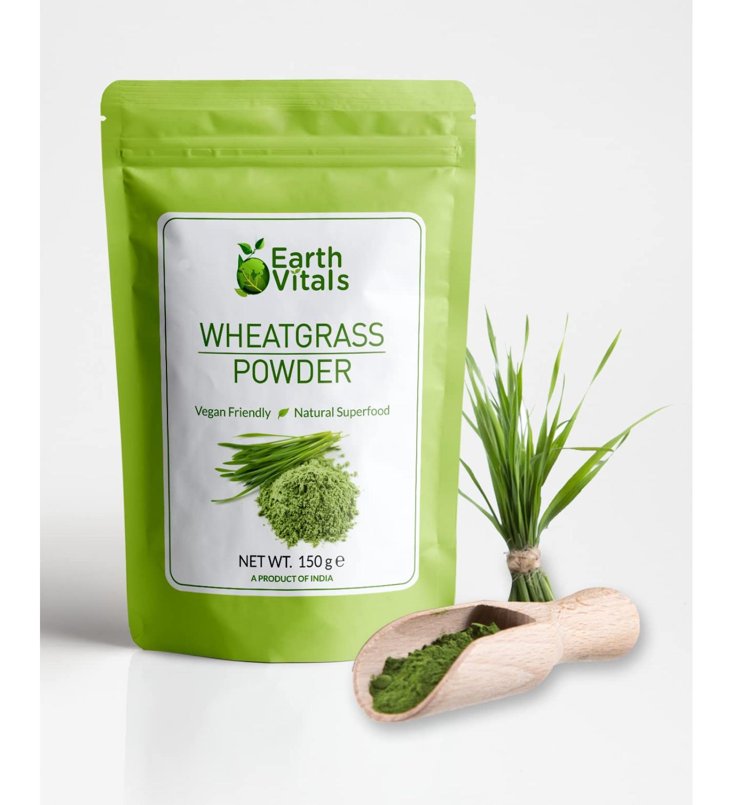 Poudre d'herbe de bl 6 onces - Superaliment cru riche en nutriments de l'Inde