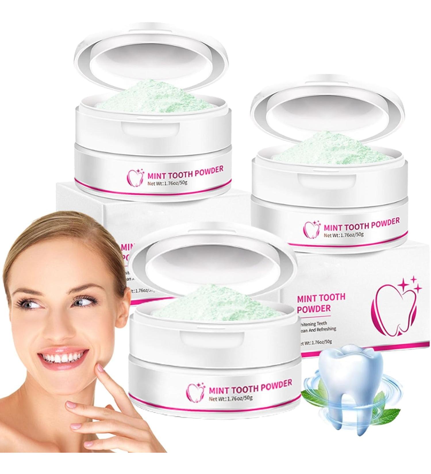 Crystalclean Smile Powder Crystalclean Tooth Powder limine efficacement les taches de caf et de cigarette pour le blanchiment des dents - Buy Online on GoSupps.com