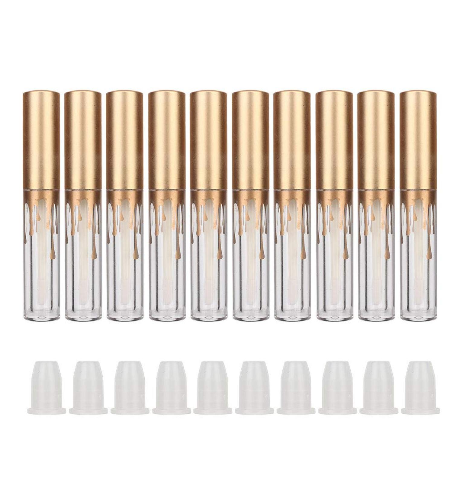 2.5ML Mini Lip Gloss Tube - 10PCS Empty Lipstick Containers for Travel | Ideal for Lip Balm & Cosmetic Storage - Buy Online on GoSupps.com