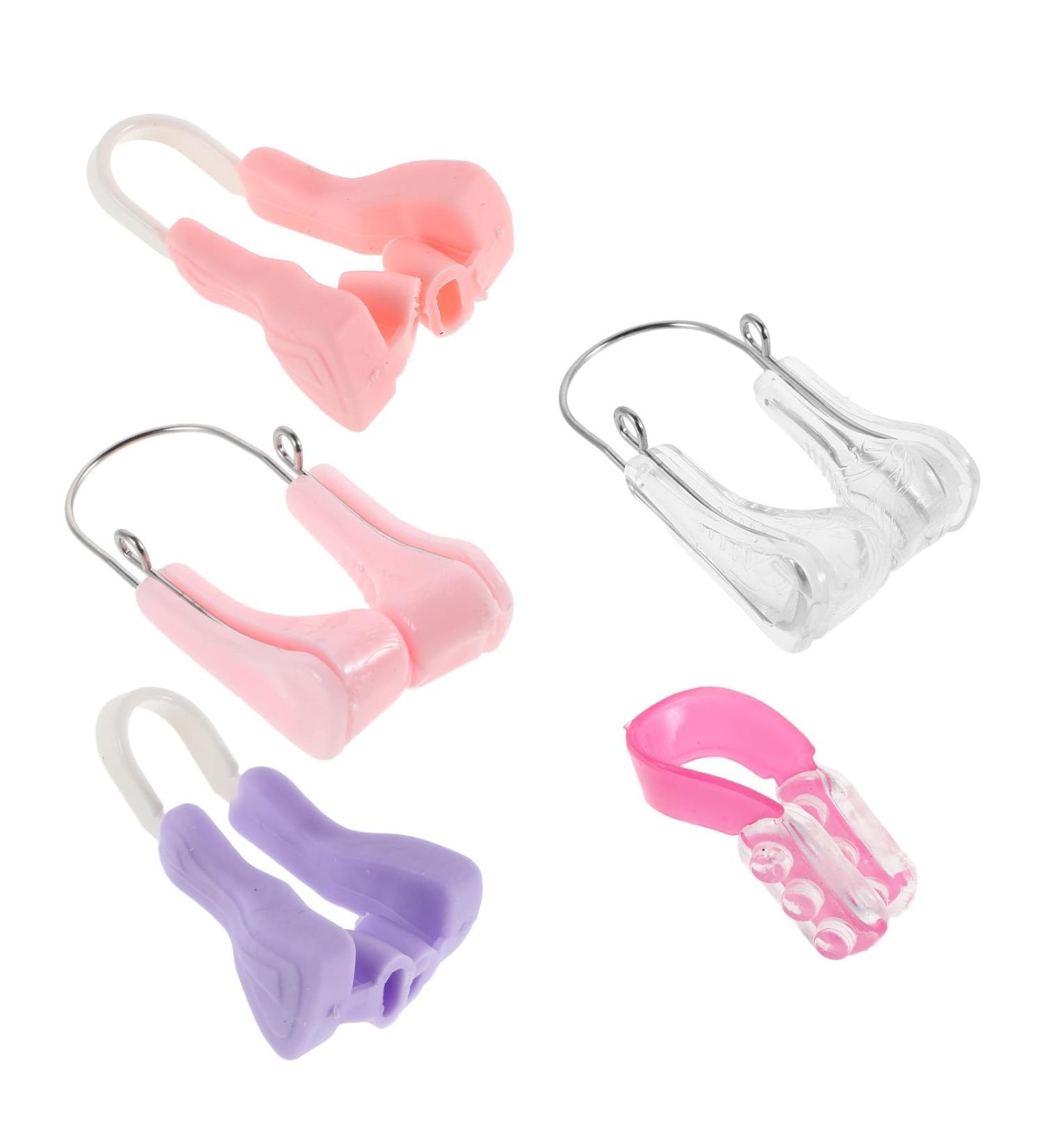 Lot de 5 Pinces Correctrices de Nez en Silicone Souple Invisibles et Confortables pour Remodeler et Rehausser L Ar te Nasale Usage Jour et Nuit Clips de Respiration pour - Buy Online on GoSupps.com
