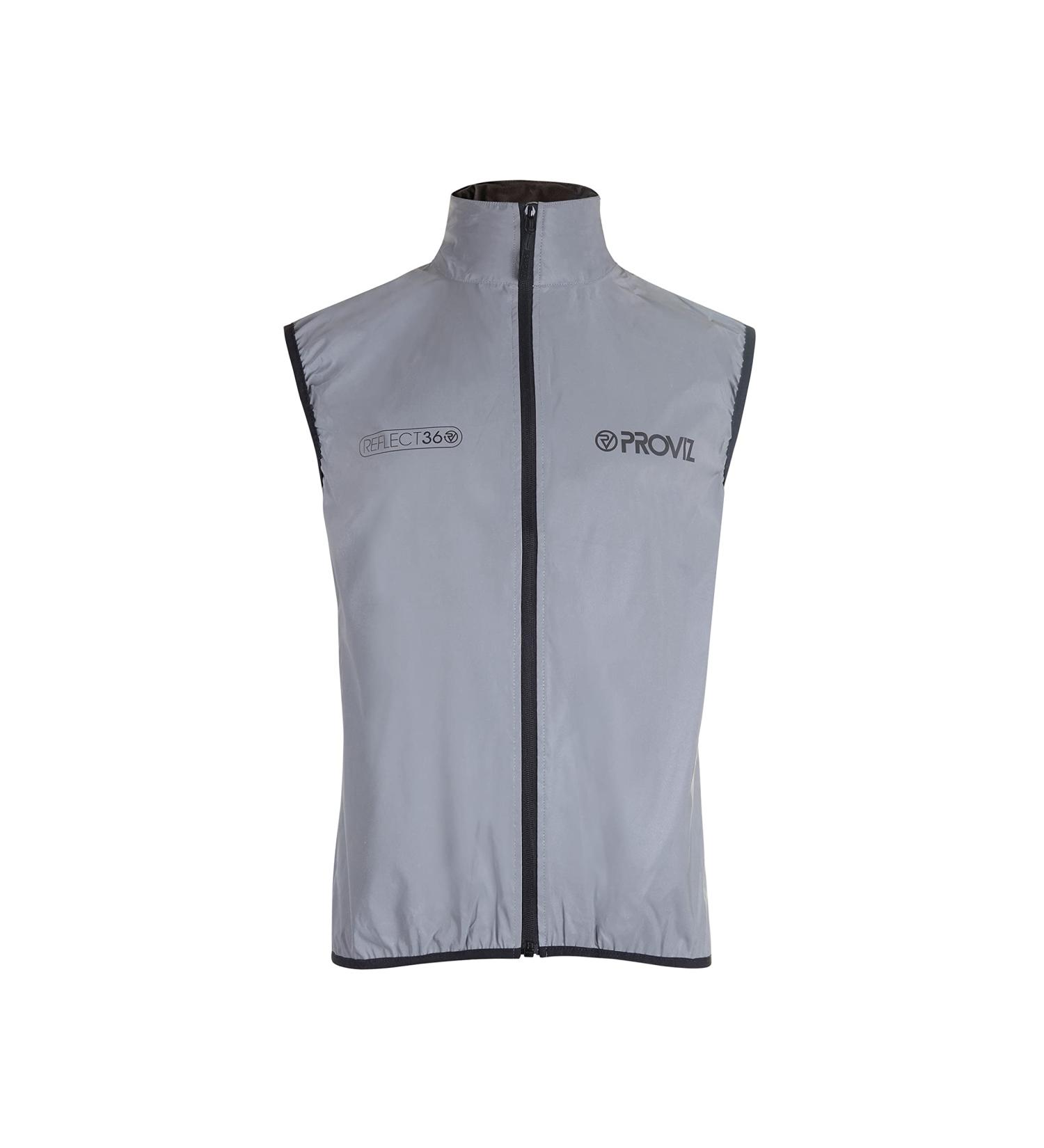 Proviz Women's Reflect 360 Gilet - High Visibility Silver-Grey Jacket for Safe Outdoor Adventures - Buy Online on GoSupps.com