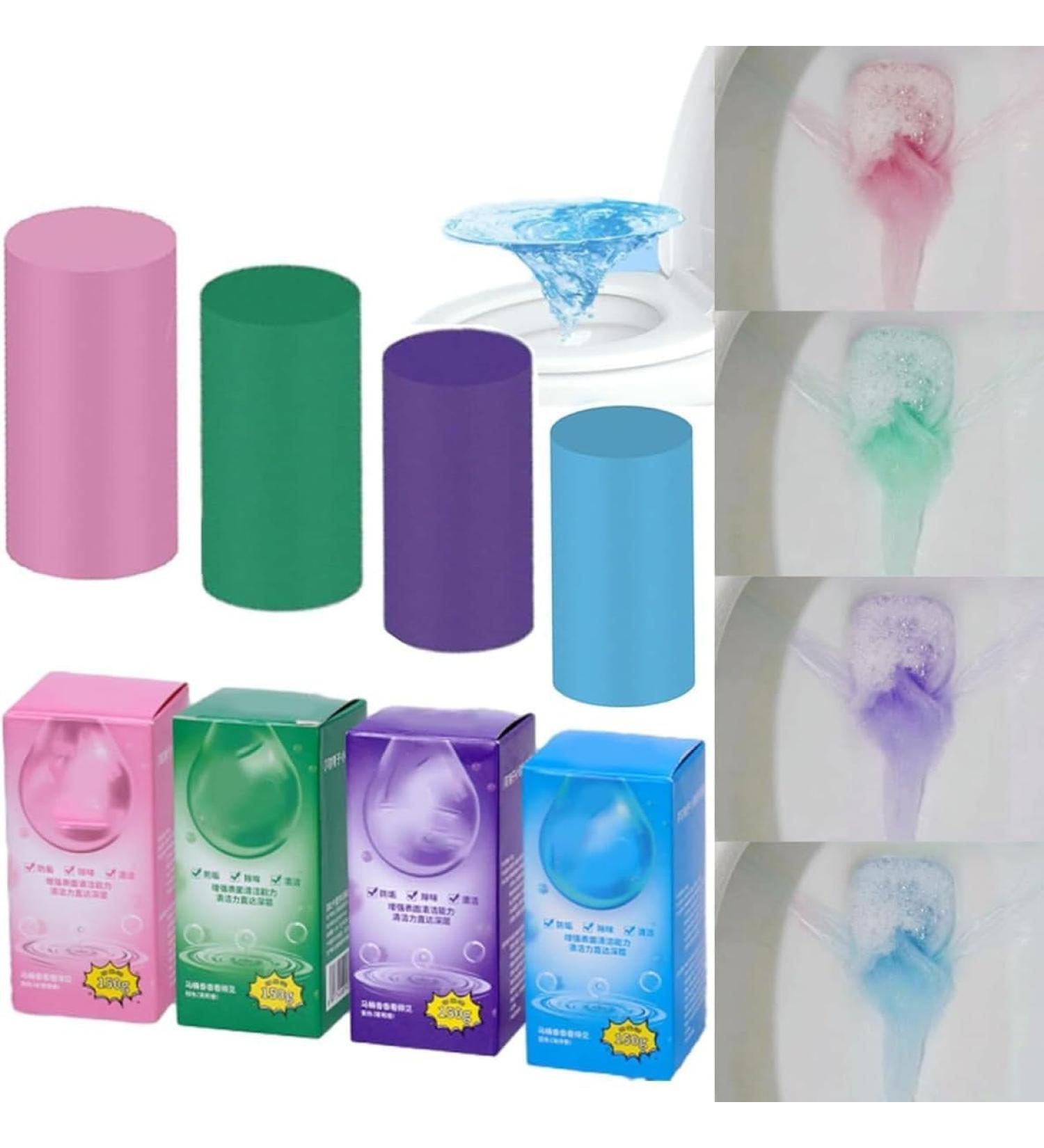 4PCS Upgraded Concentrated Descaling Toilet Cleaning Stick Concentrated Descaling Toilet Cleaning Stick Toilet Cleaning Powerful Descaling Toilet Bowl Cleaners Stick - Buy Online on GoSupps.com