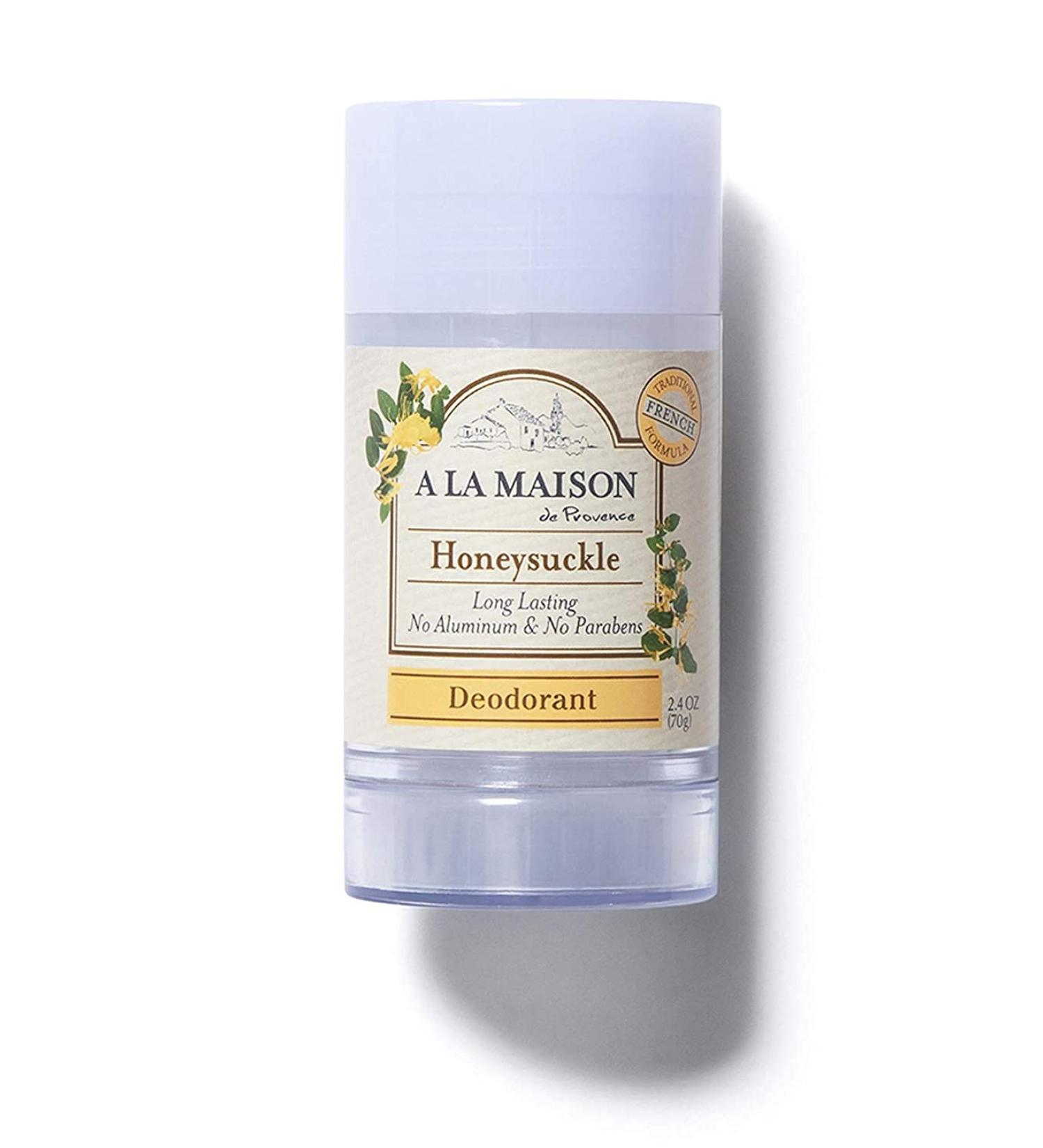 A La Maison Honeysuckle Aluminum Free Deodorant - 2.4 oz Stick for Women and Men - Buy Online on GoSupps.com