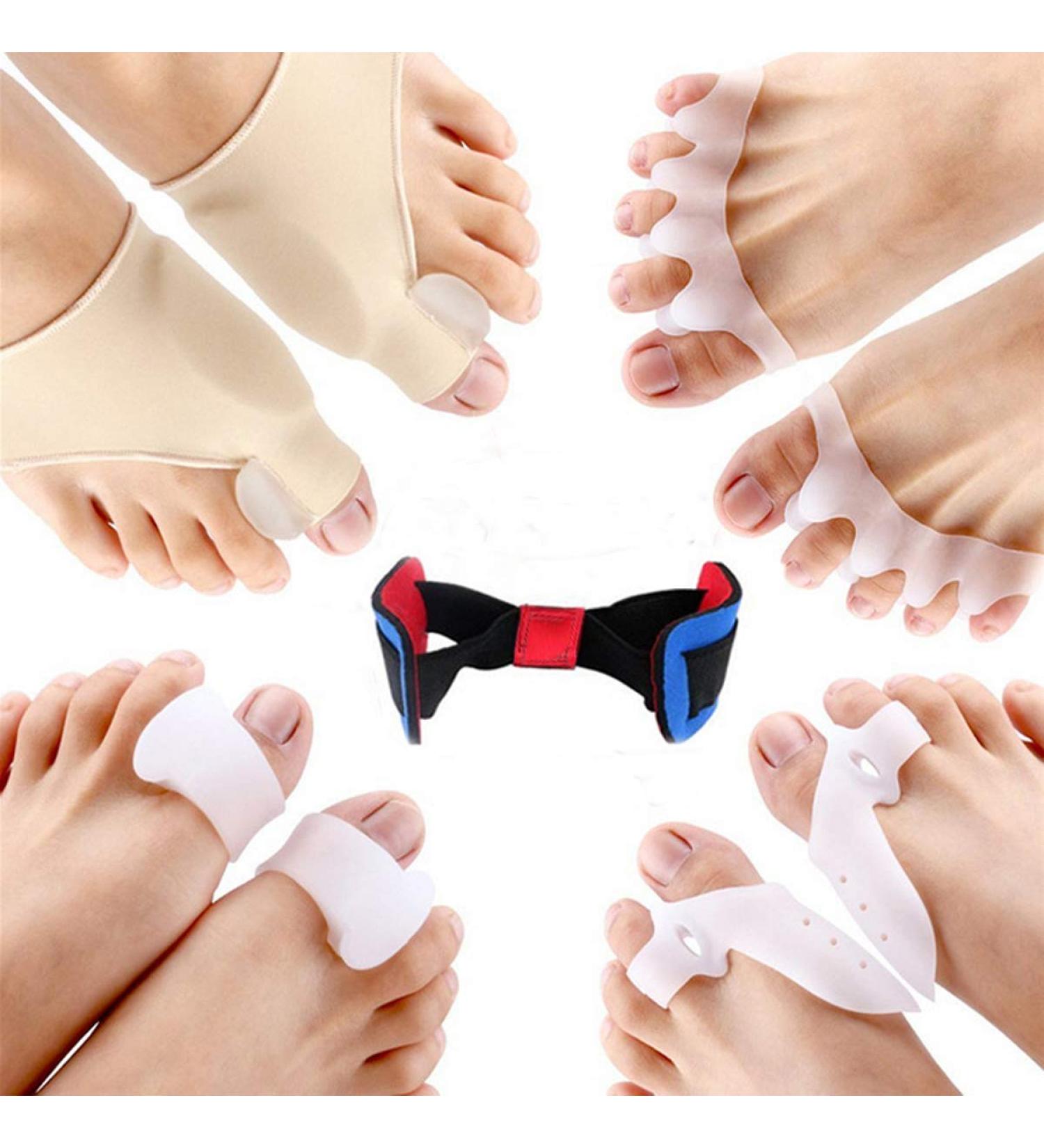 Bunion Corrector and Pain Relief Kit for Men and Women - 9 Pack - Buy Online on GoSupps.com