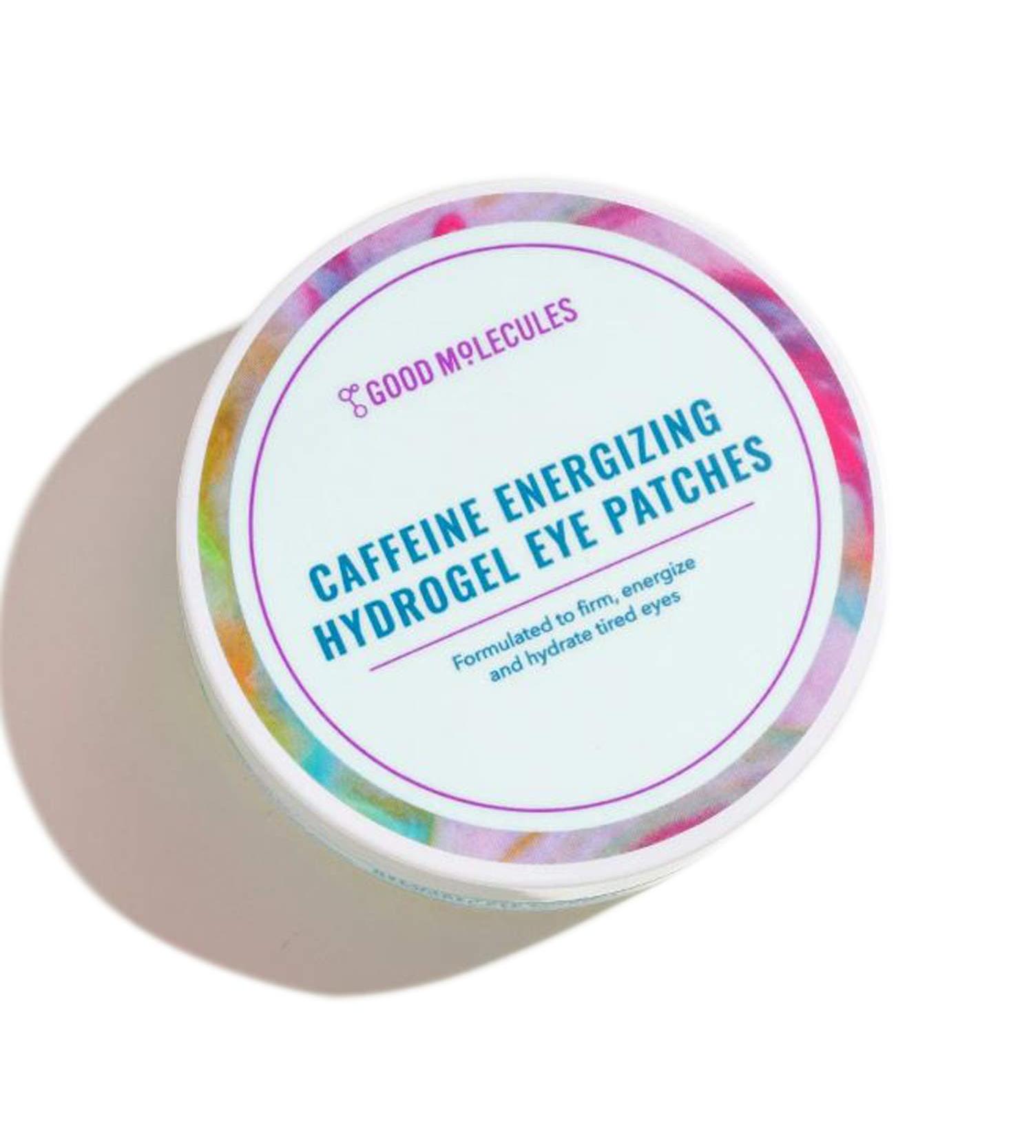 Good Molecules Caffeine Energizing Hydrogel Eye Patches - 30 Pairs, Hydrating, Brightening, and Puffiness-Reducing Eye Mask with Hyaluronic Acid and Aloe - Buy Online on GoSupps.com