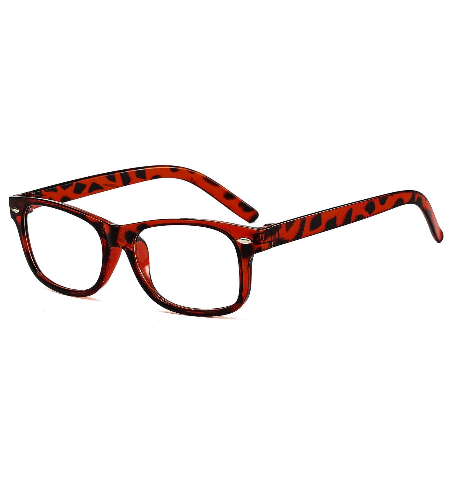 Suertree Square Reading Glasses +3.00 Magnification Spring Hinge Computer Readers Black 9809 - Buy Online on GoSupps.com
