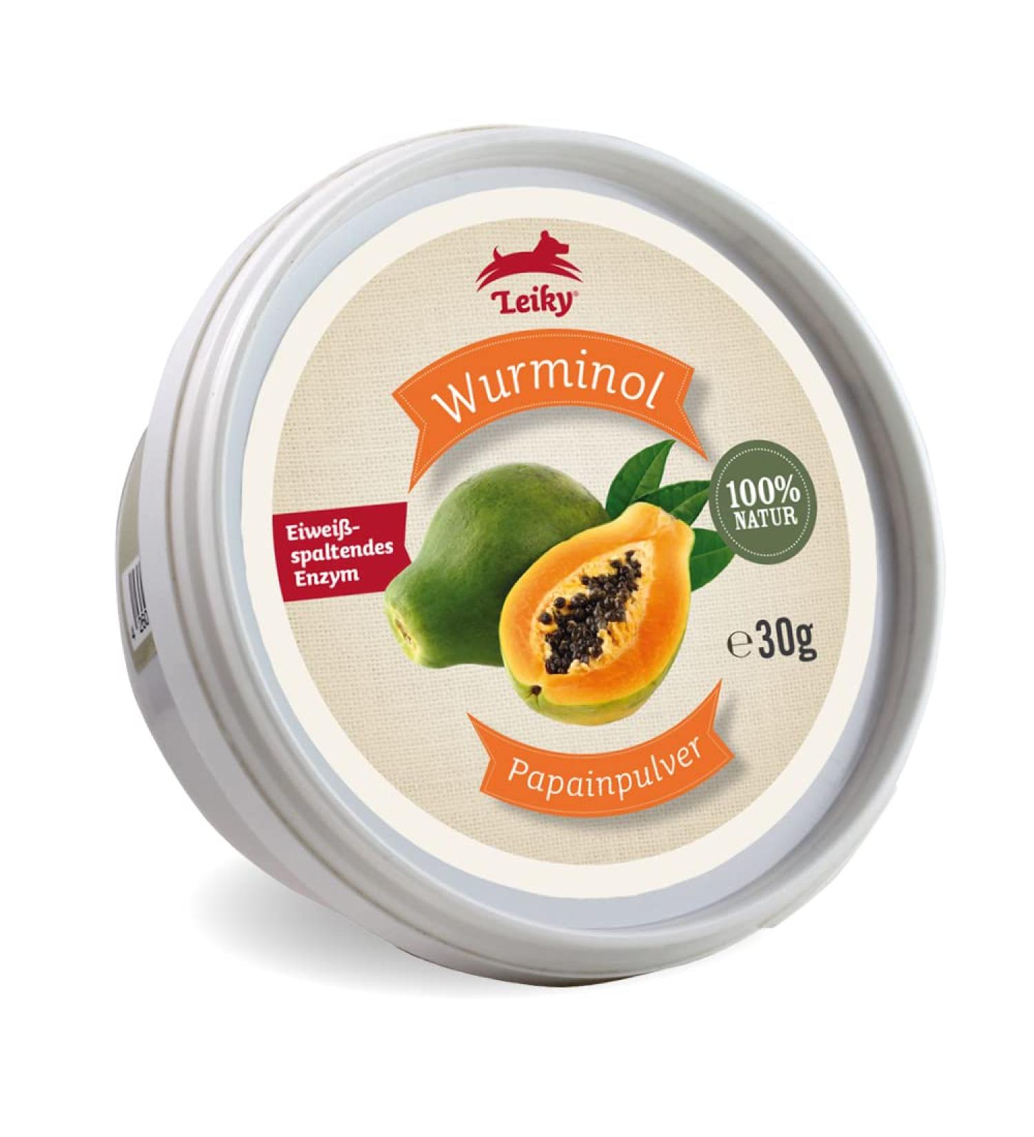Leiky Wurminol Papainpulver 30g - Premium Digestive Enzyme Supplement for Health & Wellness - International Shipping Available - Buy Online on GoSupps.com