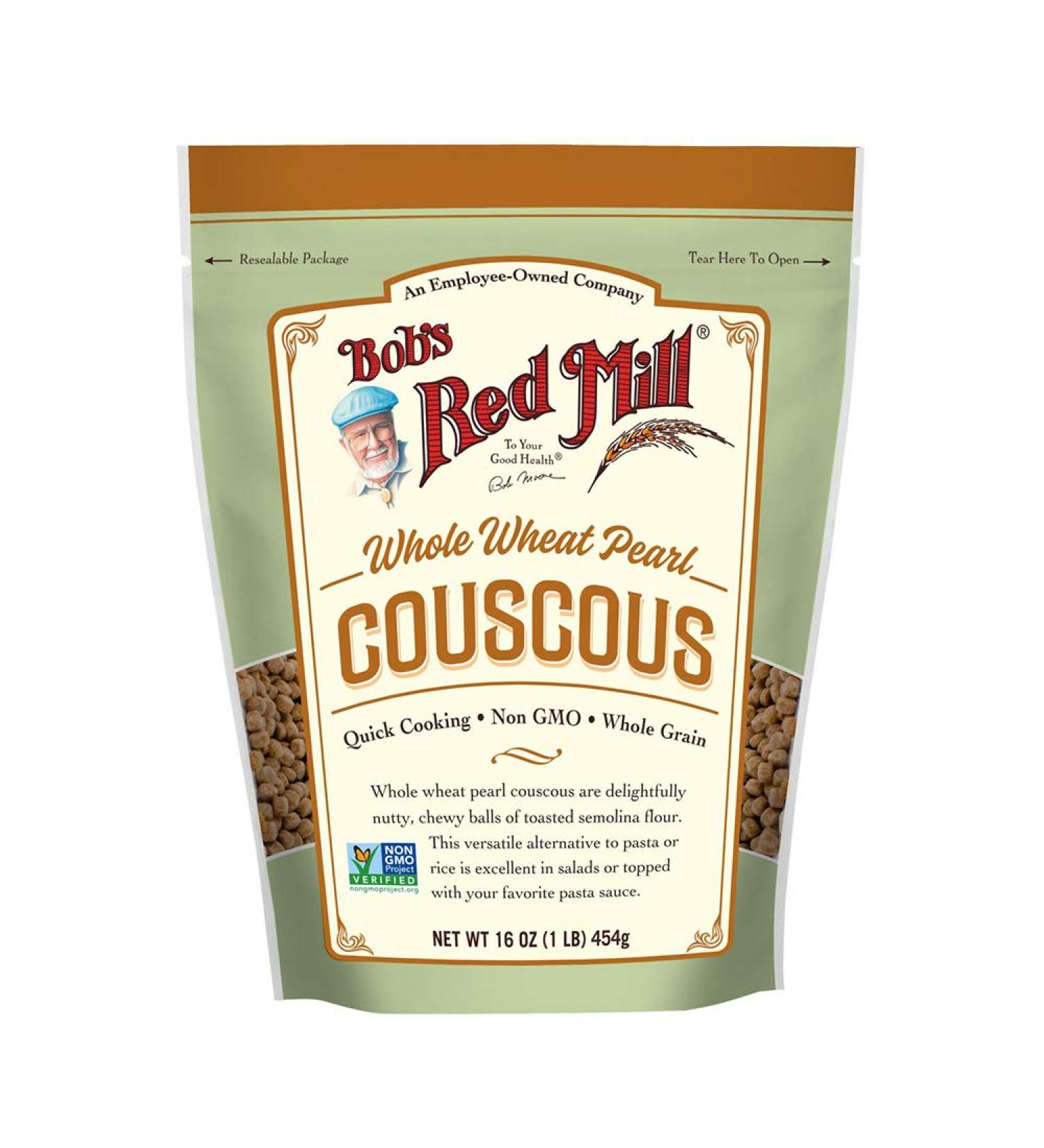 Bob's Red Mill Whole Wheat Pearl Couscous - 16 oz (454 g) | Healthy Grain Option - Buy Online on GoSupps.com