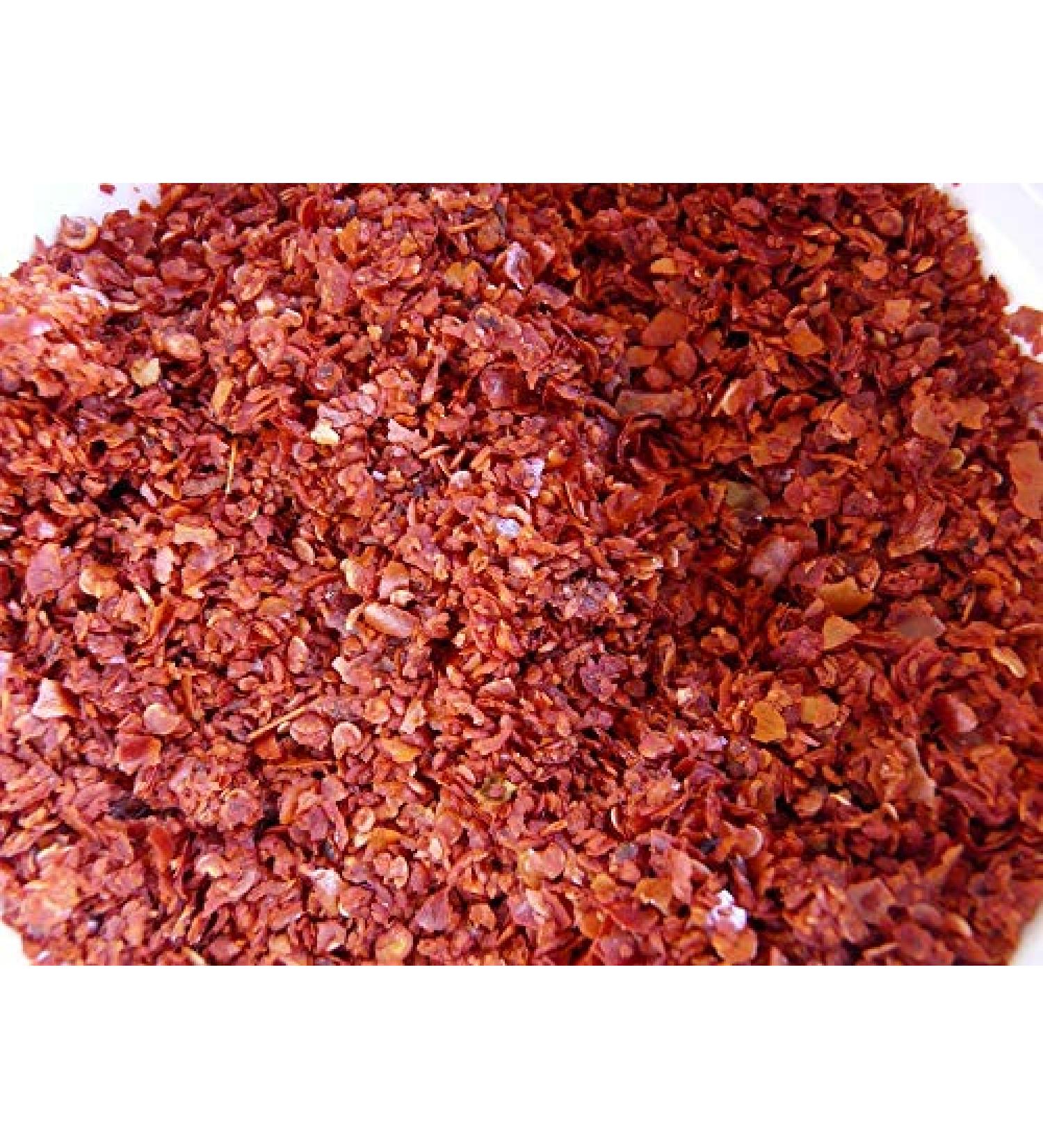 Minced Dried Red Bell Pepper Flakes (1-3mm) - 1kg (Ideal for use in Sausages Burgers and Sauces)