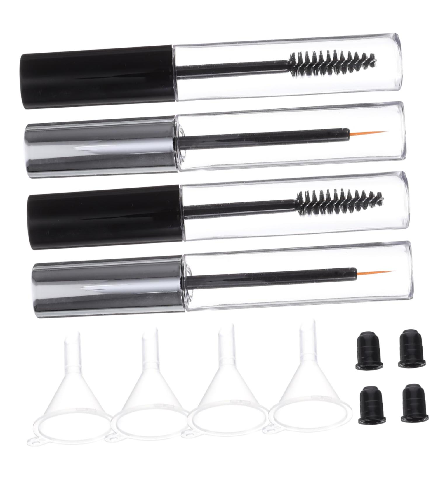  PAMINGONO 12 Pieces Pipettes Transfer Empty Bottle for Eyelash Eyeliner Boxwood Cosmetic Travel Containers Clear Mascara Empty Mascara Tube with Eyelash Wand Eyelash Cream Container Volume Mascara - Buy Online on GoSupps.com