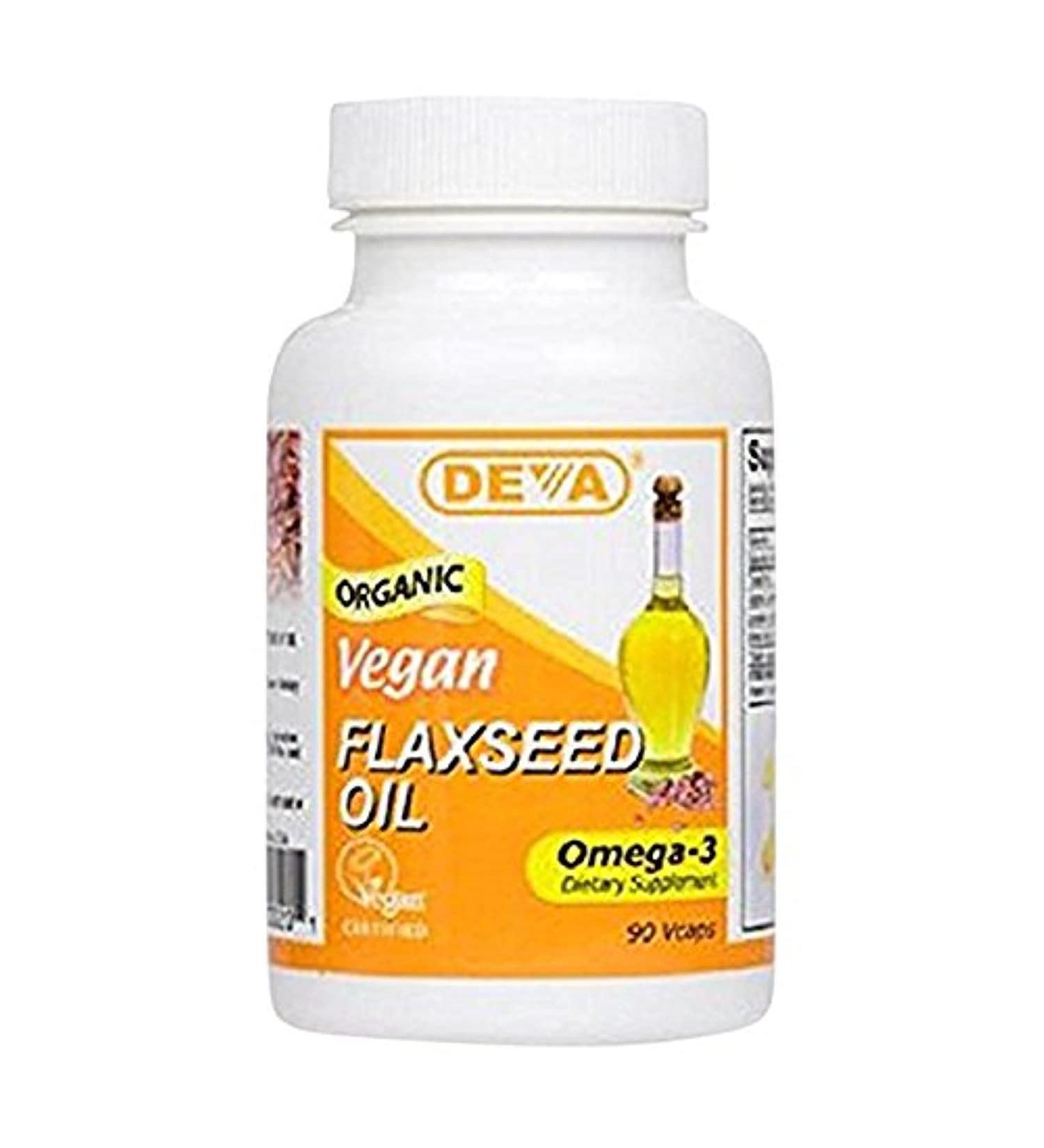 Deva Vegan Vitamins Flaxseed Oil 90 Count - Buy Online on GoSupps.com