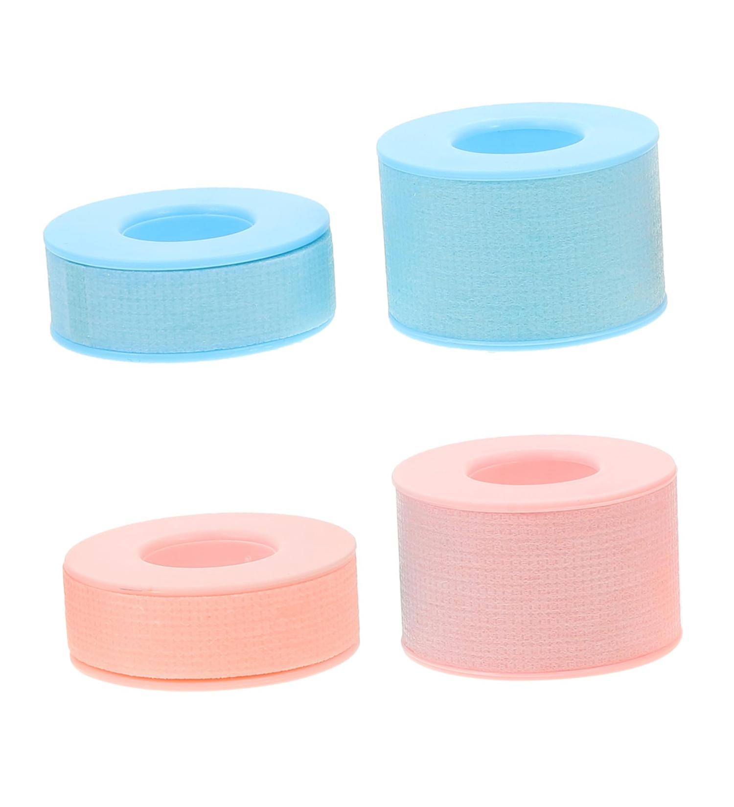 Healeved 4pcs Grafting Eyelash Tape - Salon-Quality Adhesive for Eyelash Extensions | Ideal for Lash Artists & Beauty Professionals | High-Performance Silicone Gel Tape 4.40X4.40X2.80CM - Buy Online on GoSupps.com