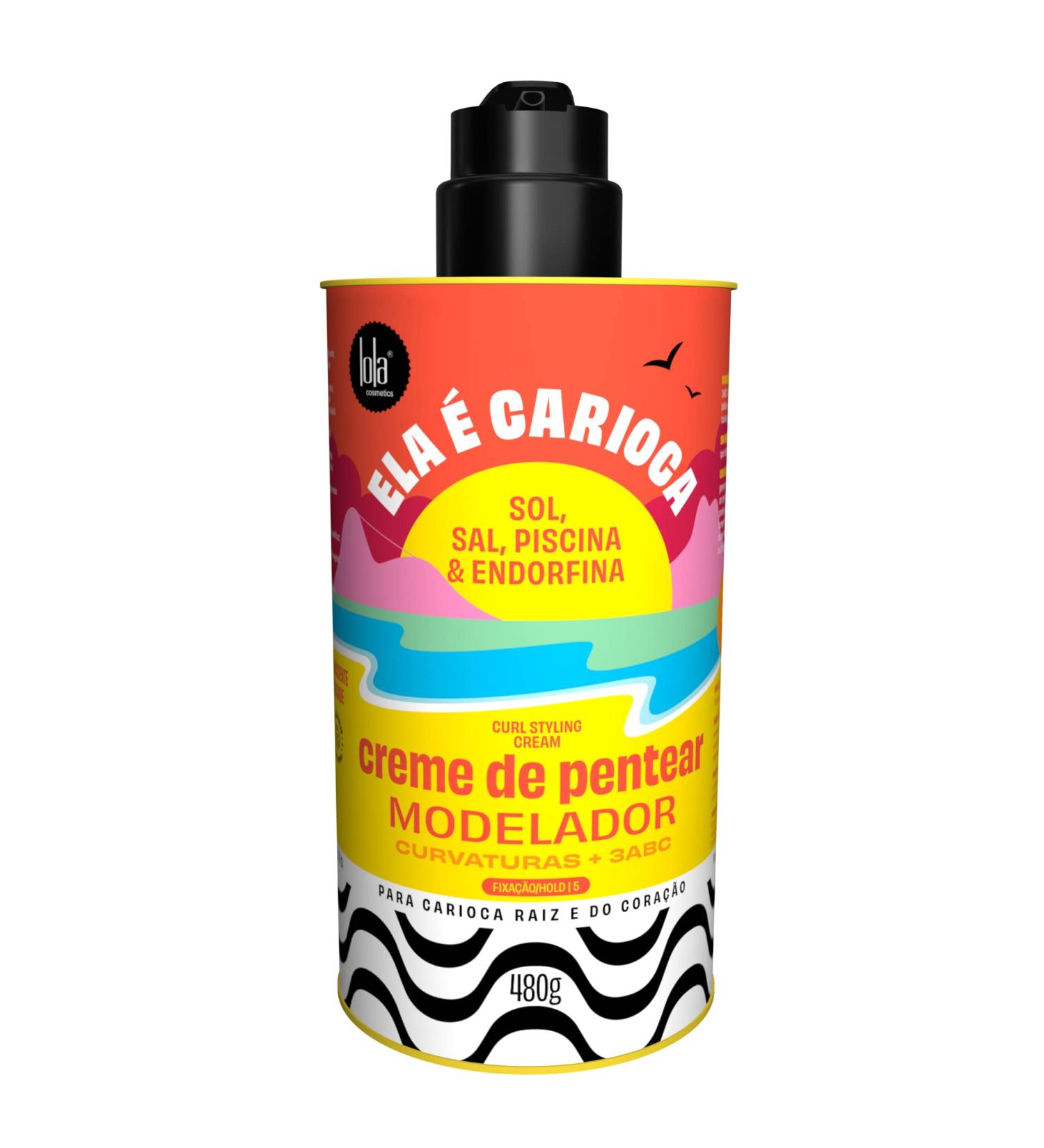 Lola From Rio Ela E Carioca 3ABC Curl-Defining Cream - Hydration Frizz Control & Softness for 3ABC Curls | 17.64 Fl Oz - International Shipping Available - Buy Online on GoSupps.com
