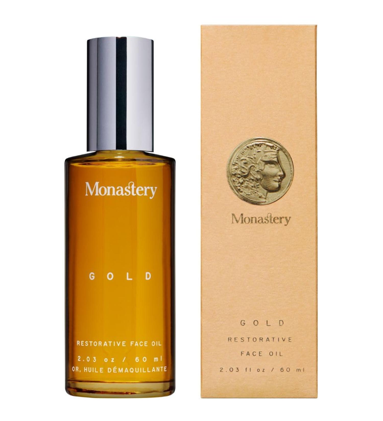 Monastery Gold Face Moisturizer 2.03 fl oz | Soothing Sandalwood Oil for Dry Irritated Skin - Shop Internationally - Buy Online on GoSupps.com