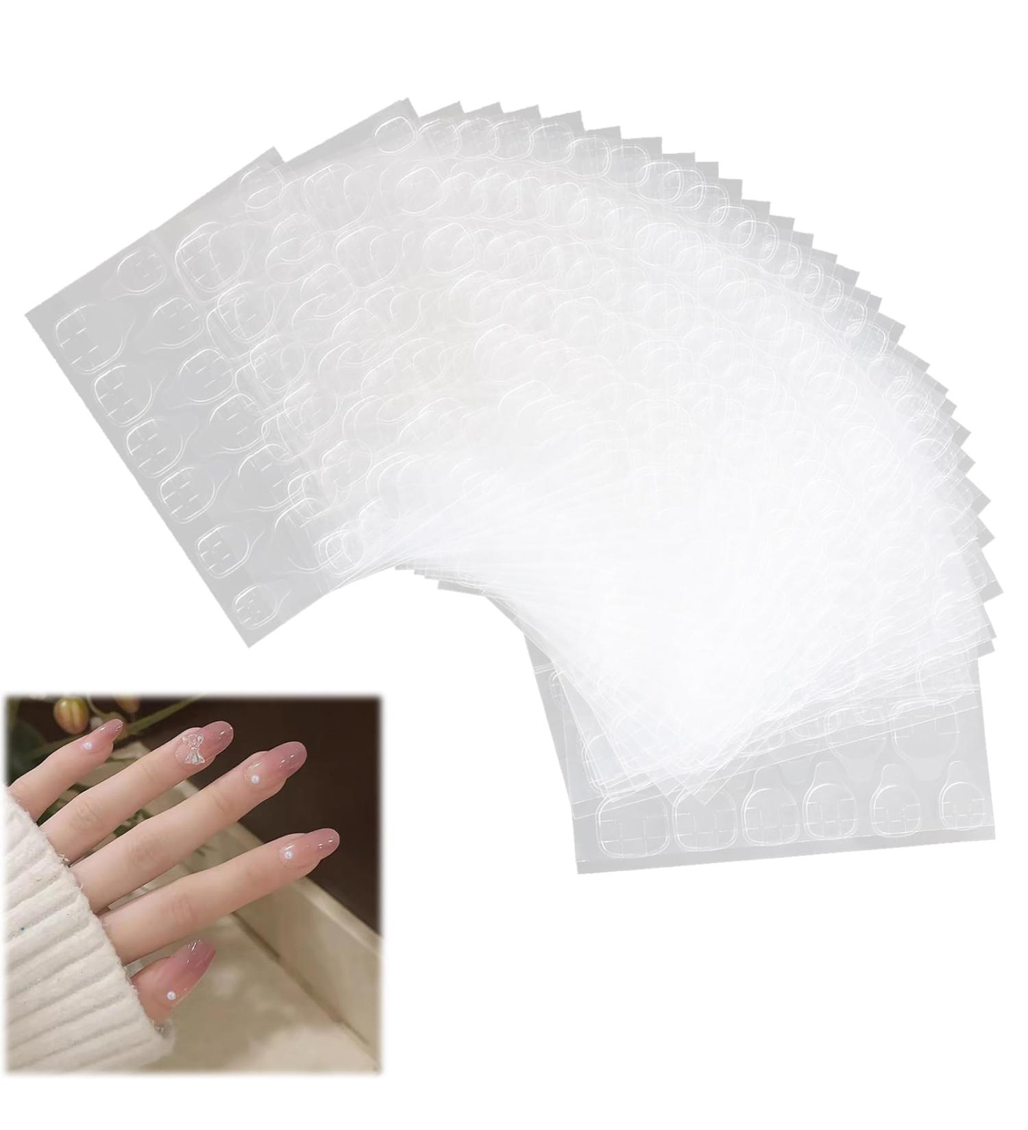 Buy Nail Adhesive Pads - 20 Sheets for Press-On Nails Nail Studio Accessories & Manicure | International Shipping Available - Buy Online on GoSupps.com