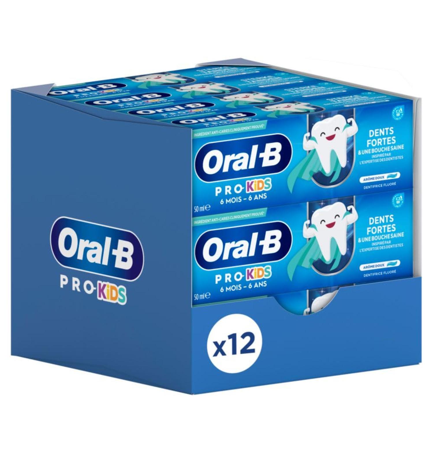  Oral-B Oral-B Pro Kids Toothpaste 0 to 6 Years 50 ml - Buy Online on GoSupps.com