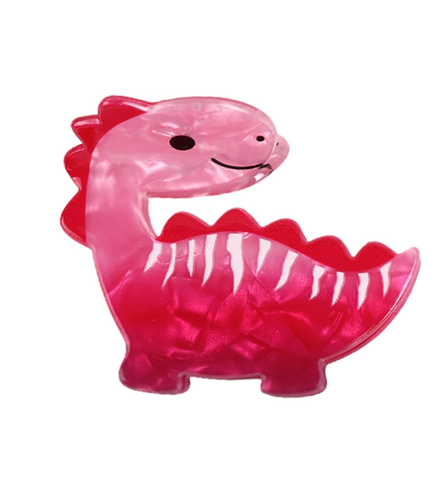 Animal Hair Clips | Girls Cute Dinosaur Hair Clip Acrylic Novelty Stylish Trendy Hair Claw For Everyday Use Little Girls Diplodocus - Buy Online on GoSupps.com