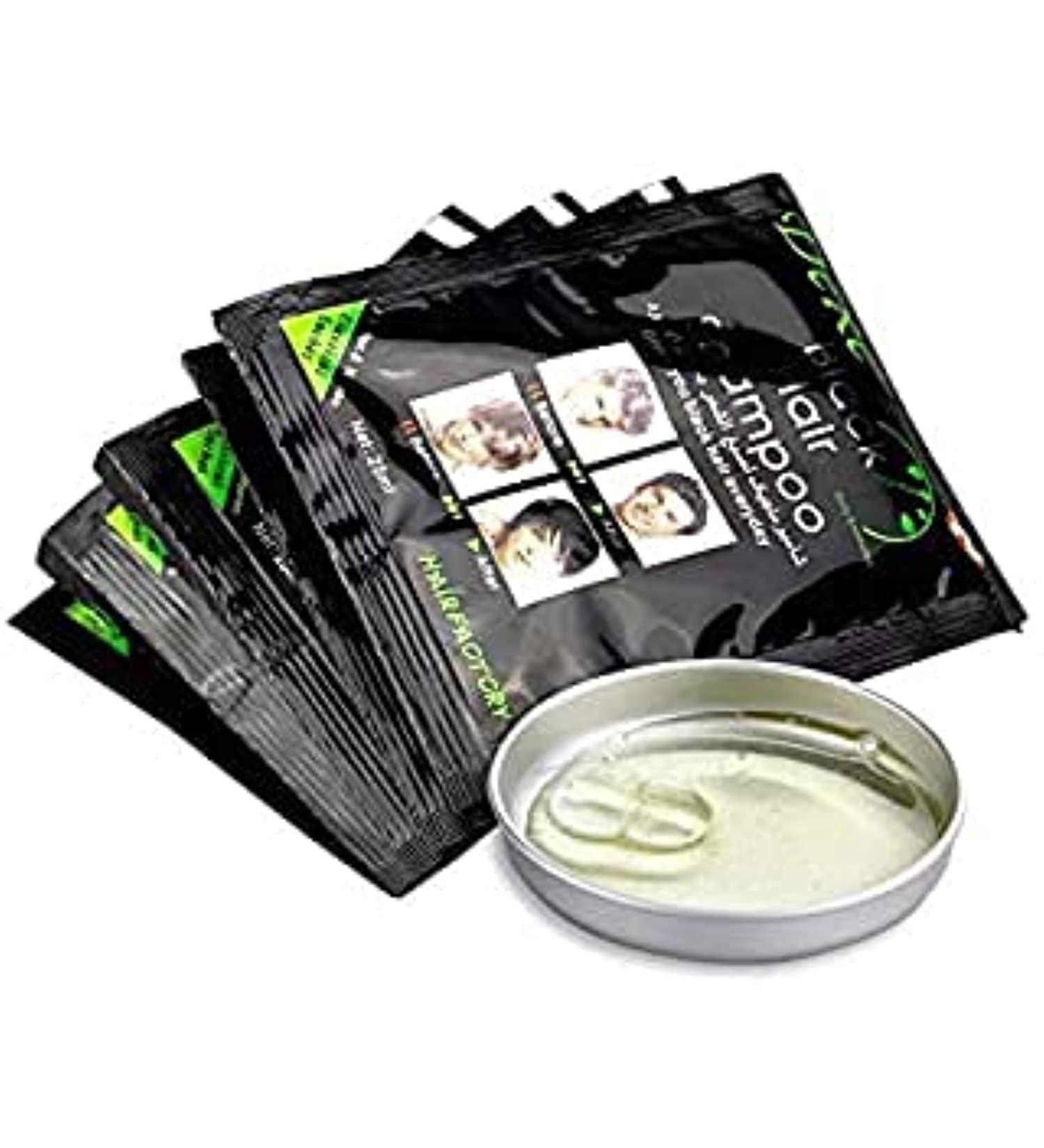10 PCS Dexe Instant Hair Dye - Natural & Temporary Hair Shampoo for Men & Women | Lasts 30 Days | Easy to Use - Buy Online on GoSupps.com