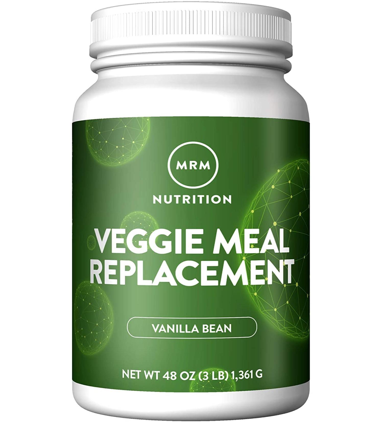 MRM Veggie Meal Replacement Vanilla Bean 3 lbs - Plant-Based Protein Shake - Buy Online on GoSupps.com