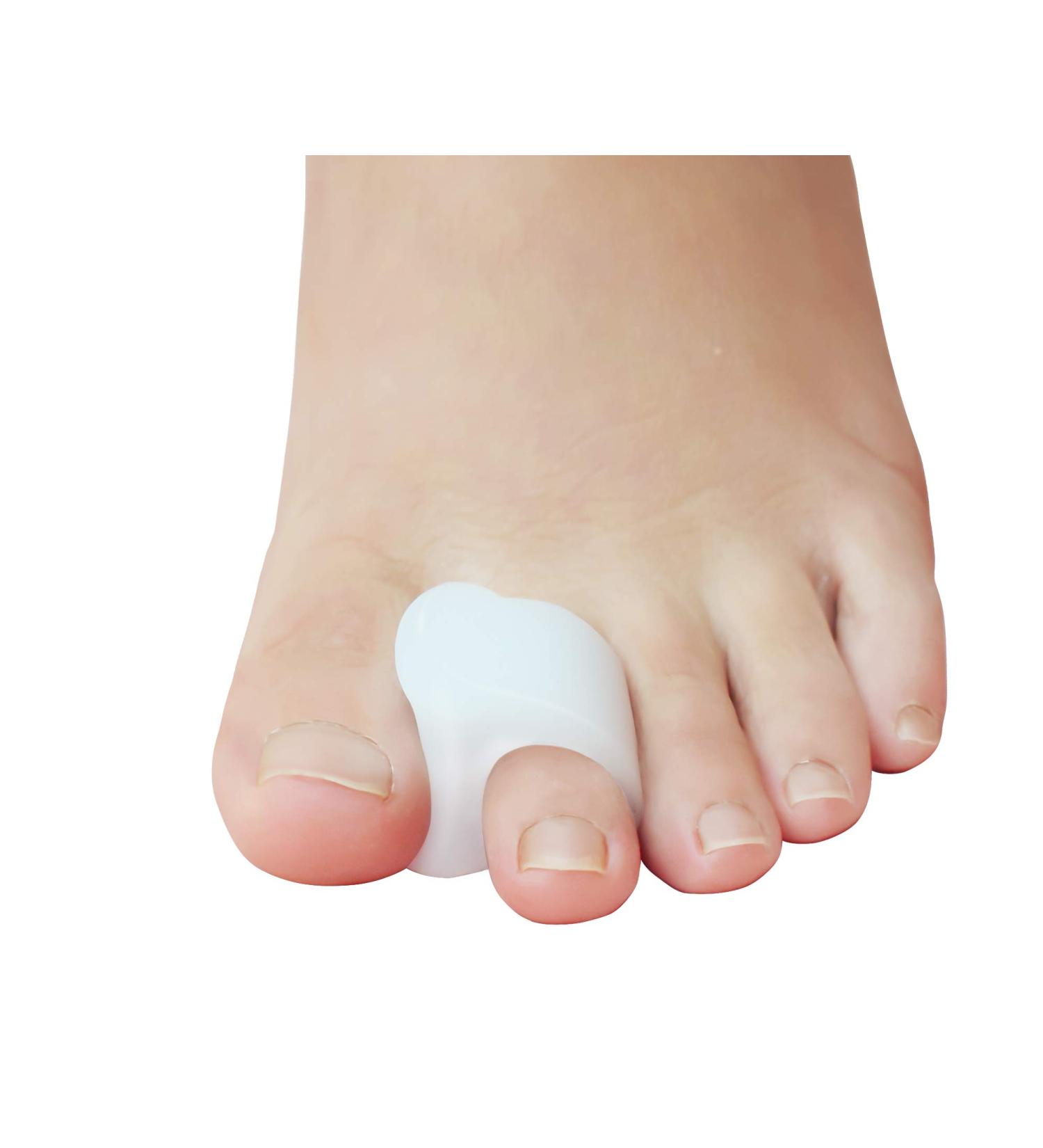 Menocady Pack of 12 Toe Separator Gel Toe Spacers for Bunions - Big Toe Spreaders for Pain Relief and Toe Alignment (White) - Buy Online on GoSupps.com