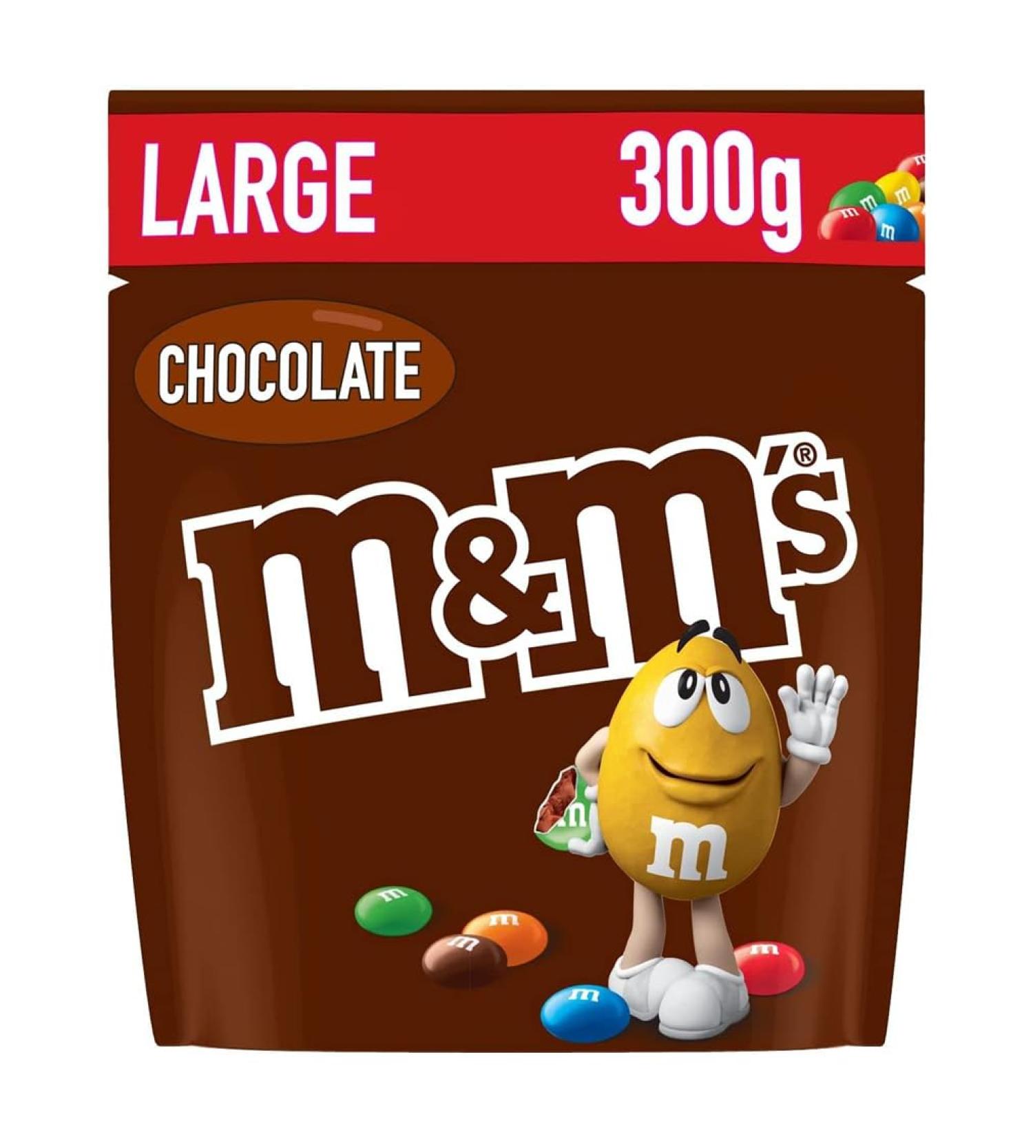 M&M'S CHOCO Milk Chocolate Sweets - Bag of 300 g - Buy Online on GoSupps.com