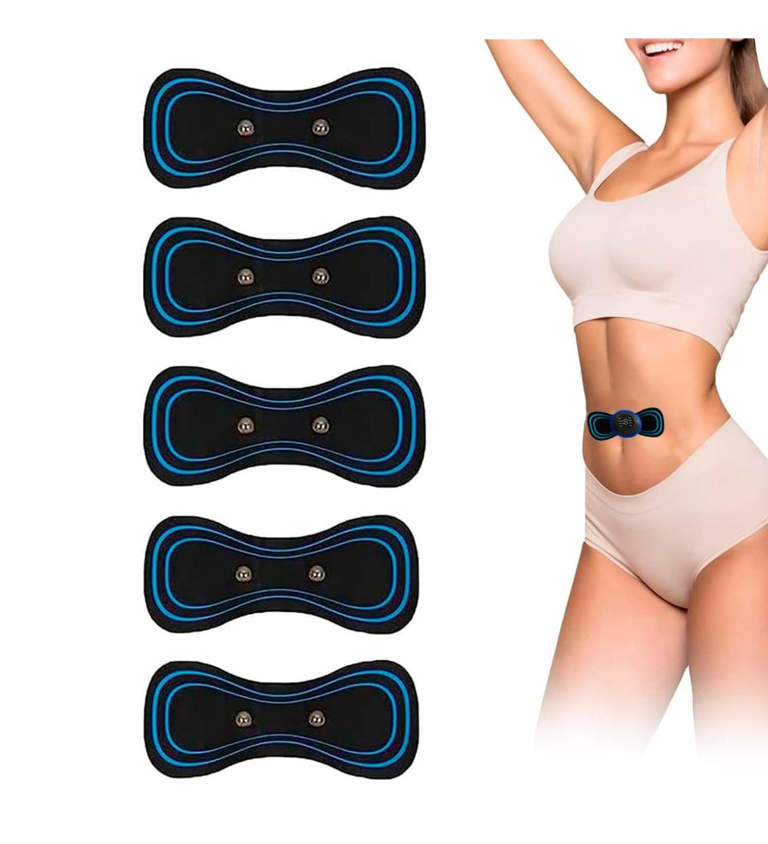 Dyroe 5-Piece Portable Cervical Massage Pad for Neck & Body Pain Relief - Mini Electric Massager for Neck Shoulder Back Waist & Legs - Buy Online on GoSupps.com